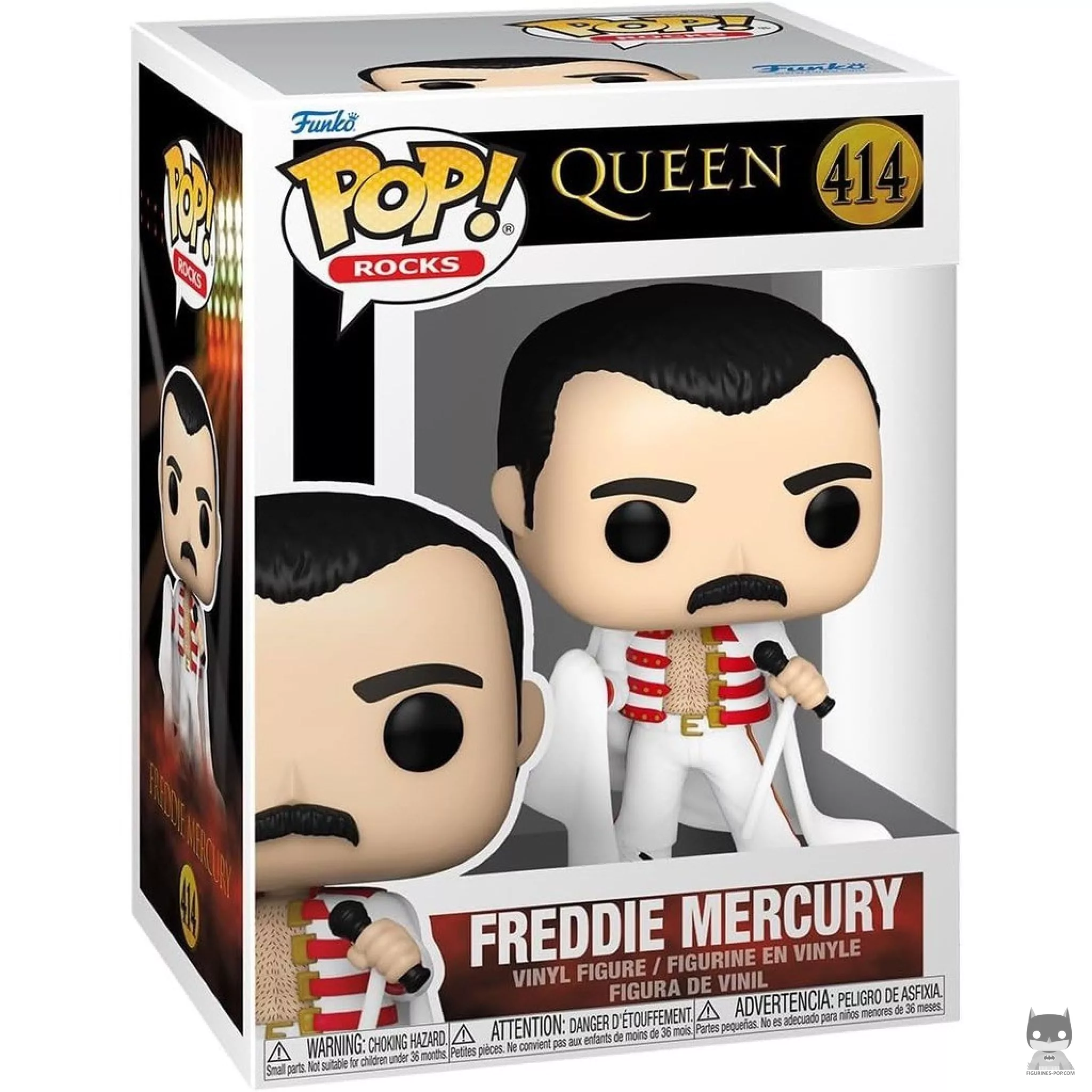 Freddie Mercury (We Will Rock You Tour) Funko Pop! figure in its box