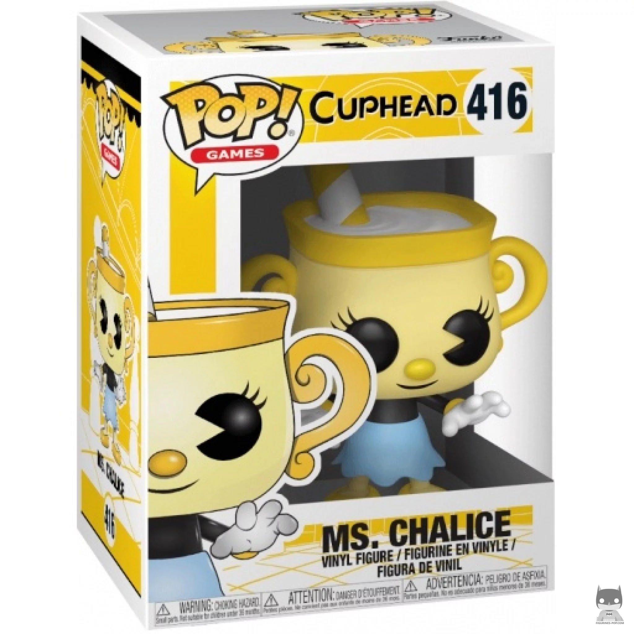 Ms. Chalice Funko Pop! figure in its box