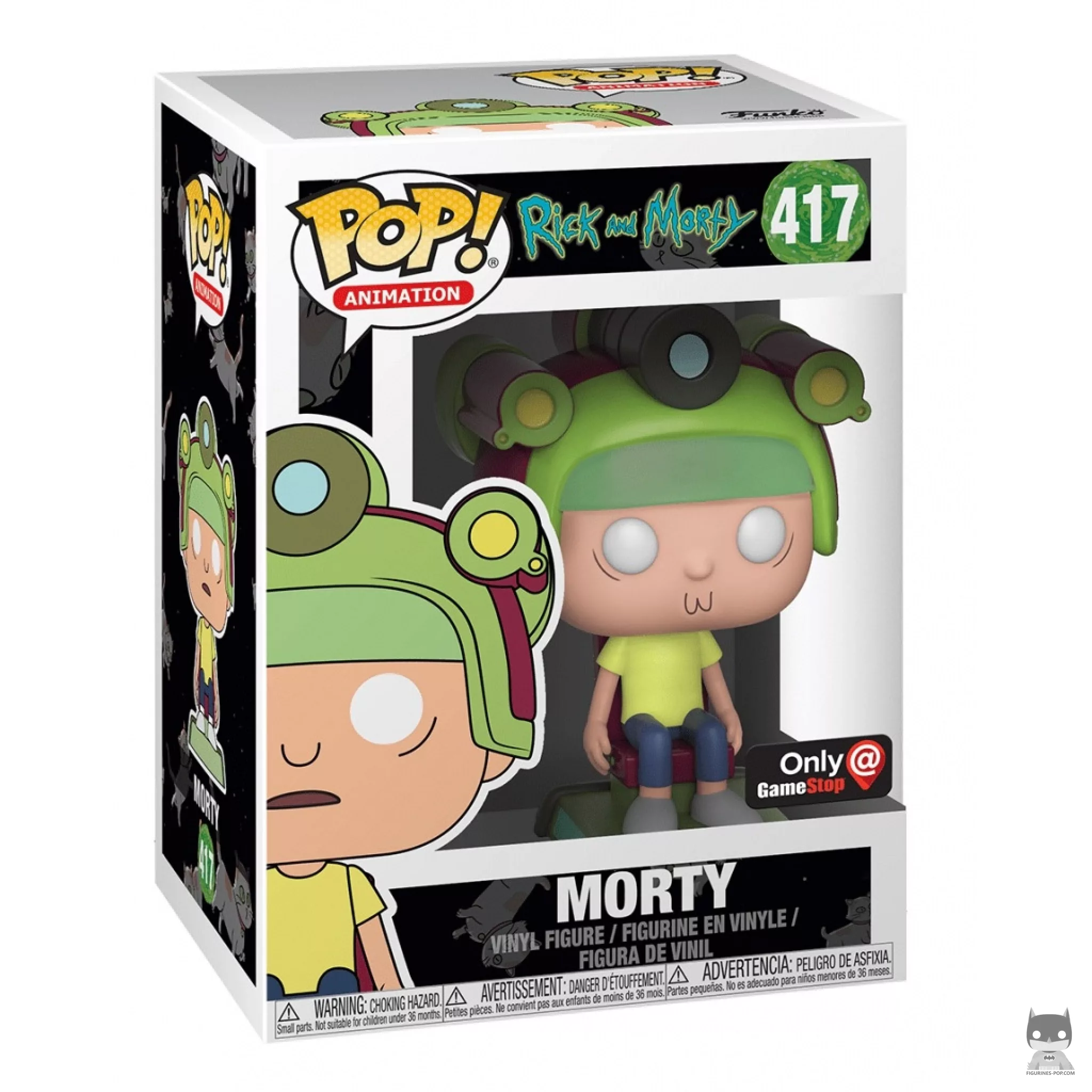Mortimer "Morty" Smith Funko Pop! figure in its box