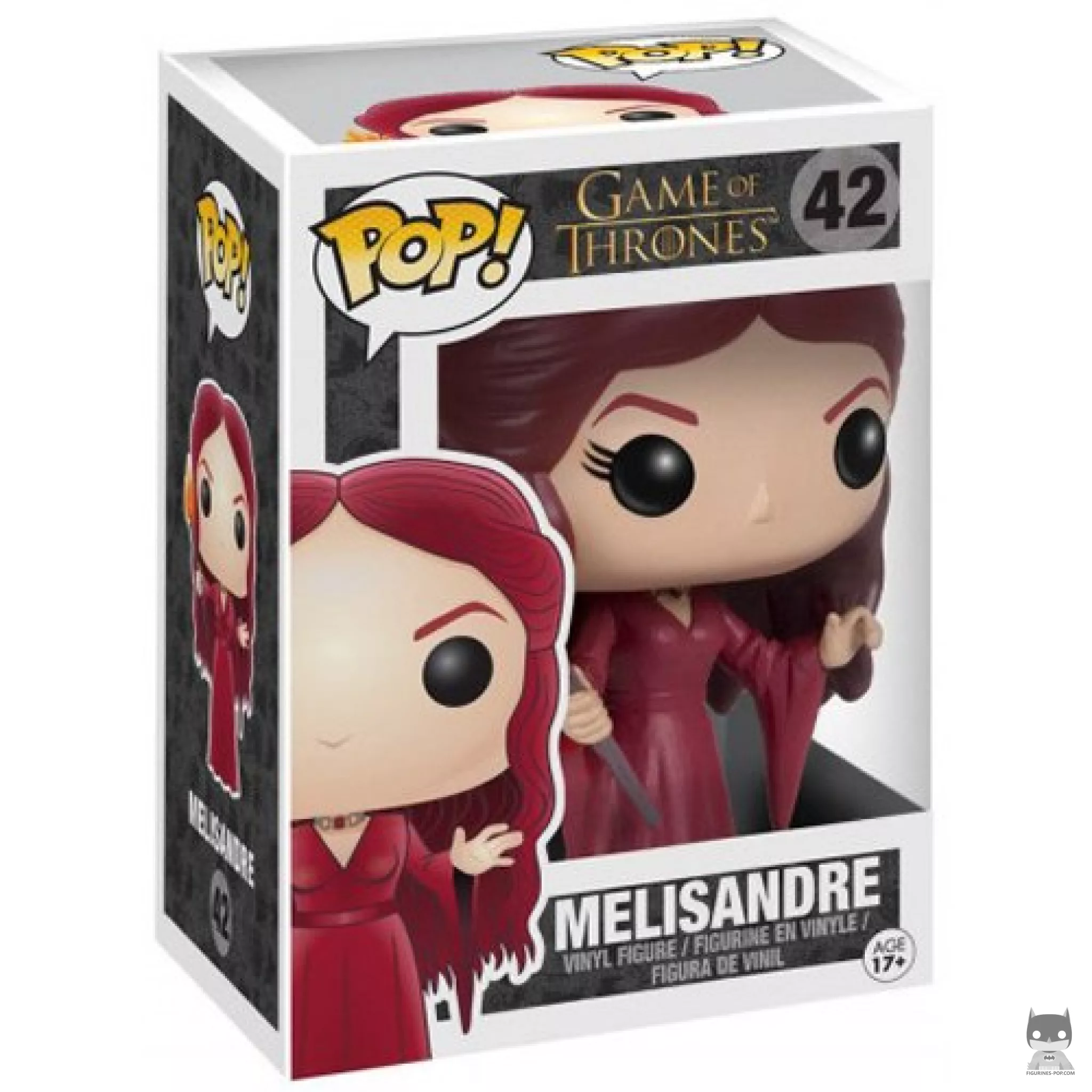 Melisandre Funko Pop! figure in its box