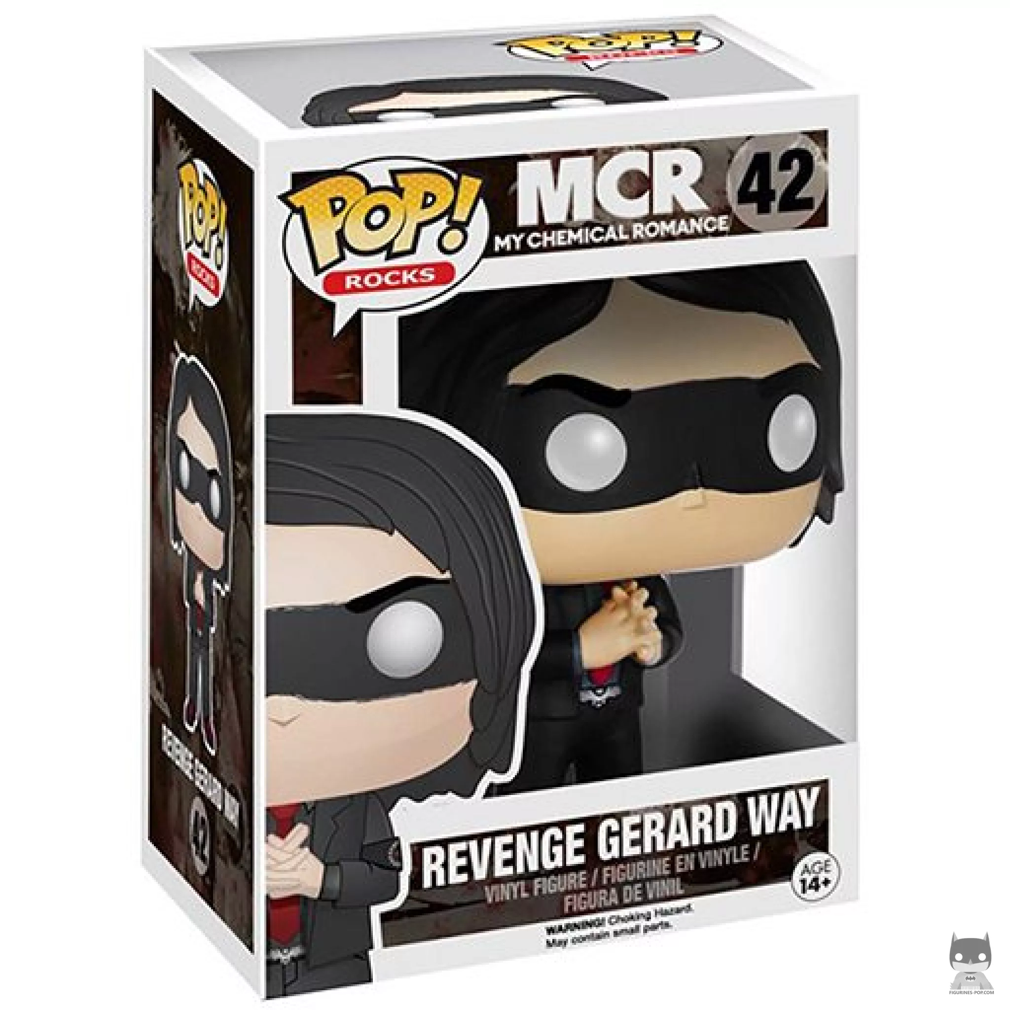 Gerard Way (Masked) Funko Pop! figure in its box