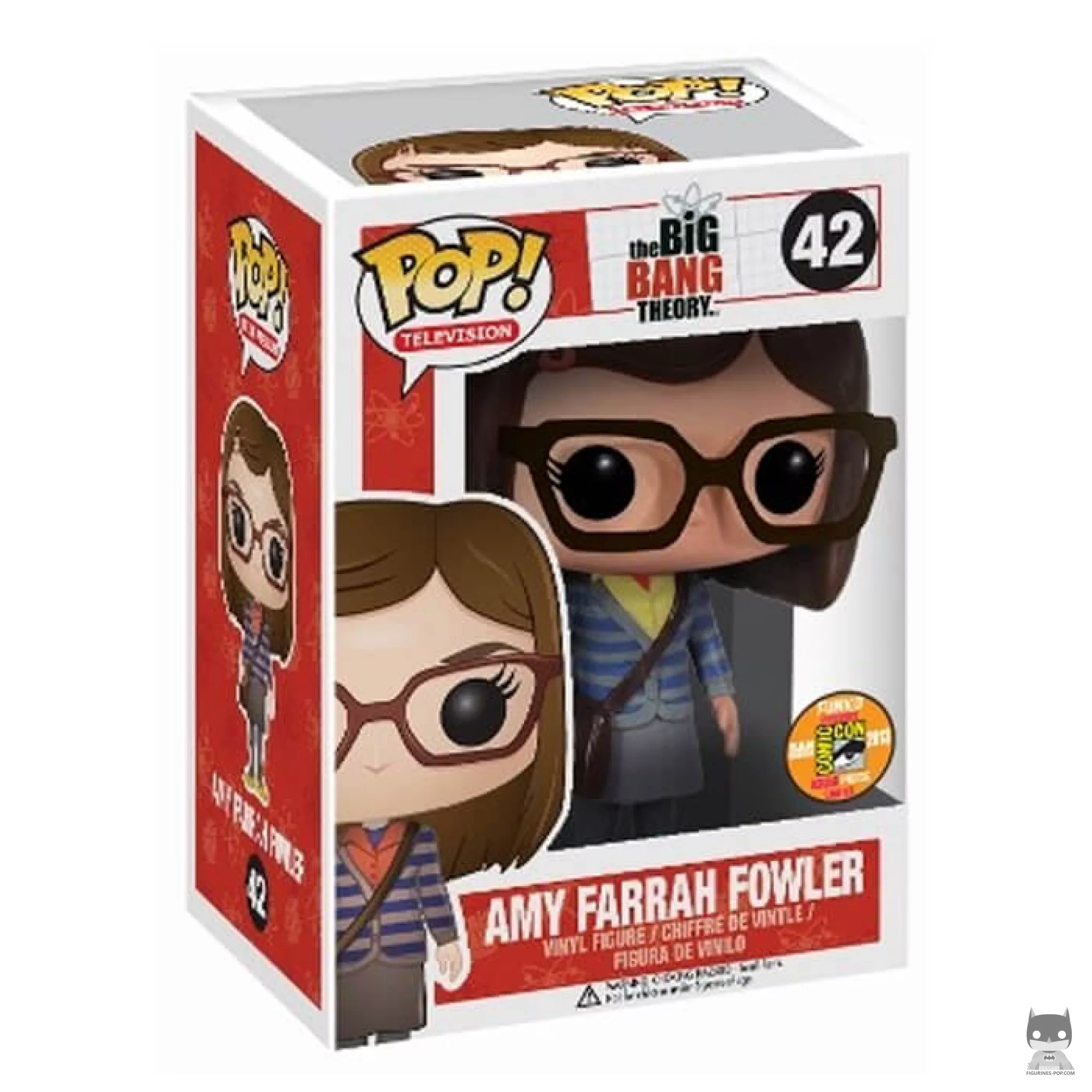 Amy Farrah Fowler (Brown Shoes) Funko Pop! figure in its box