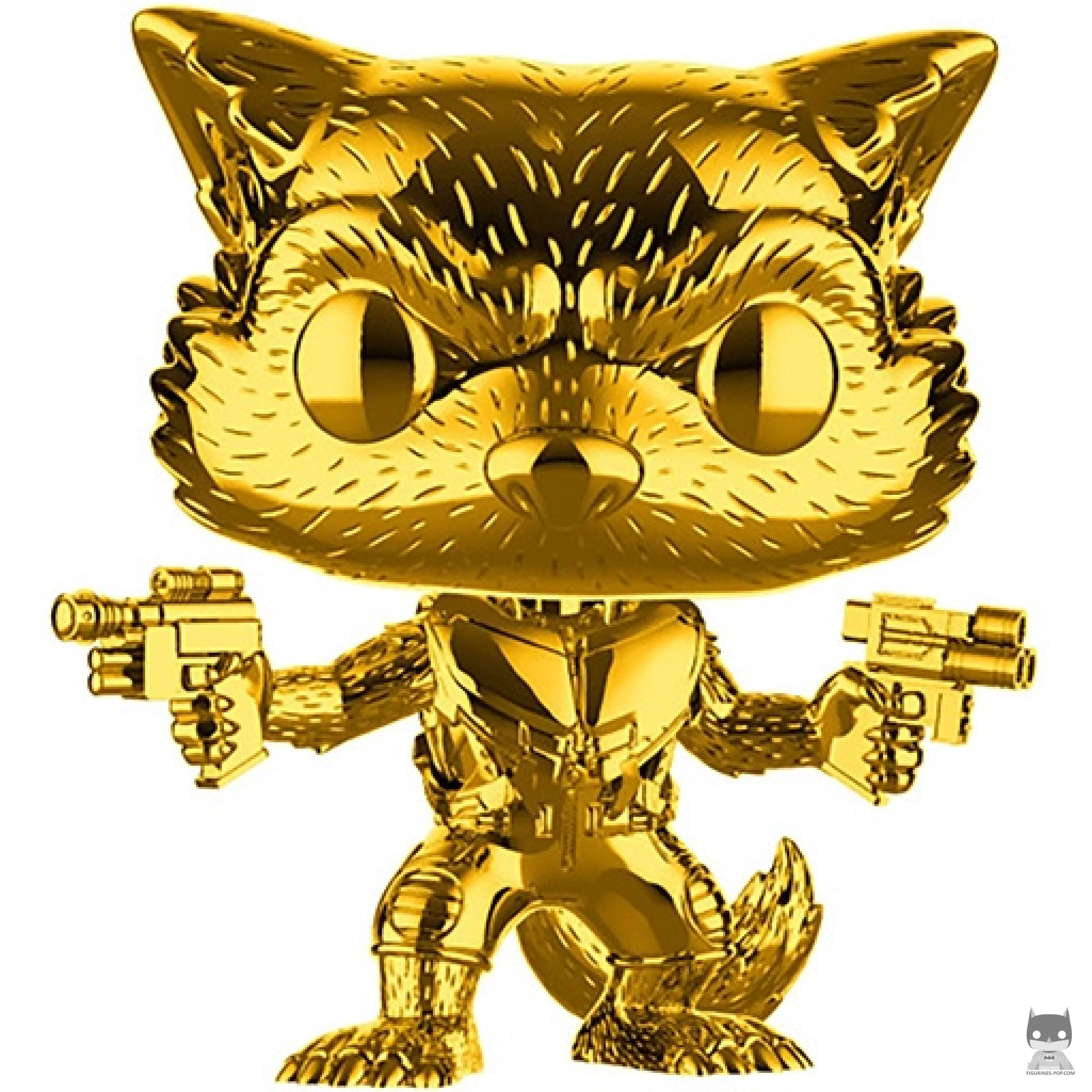 Rocket Raccoon (Gold) Funko Pop! figure (Marvel Studios)