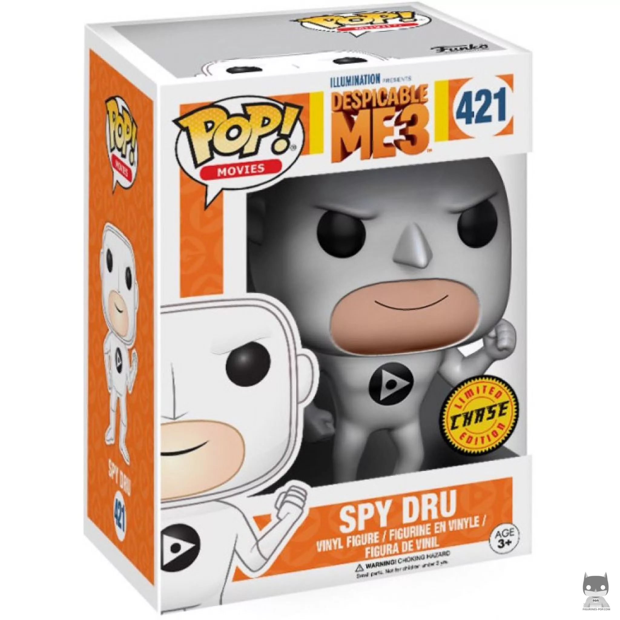 Spy Gru (Chase) Funko Pop! figure in its box