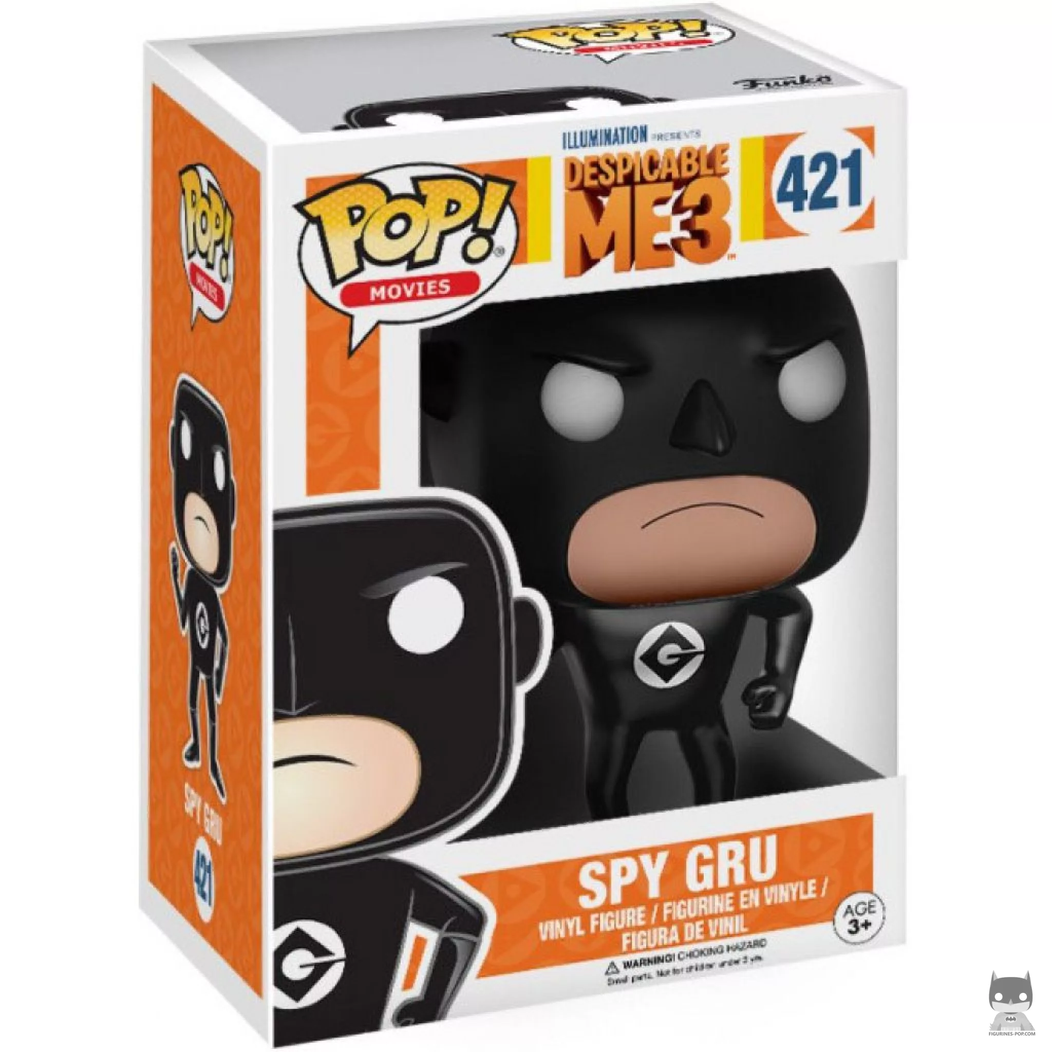 Spy Gru Funko Pop! figure in its box