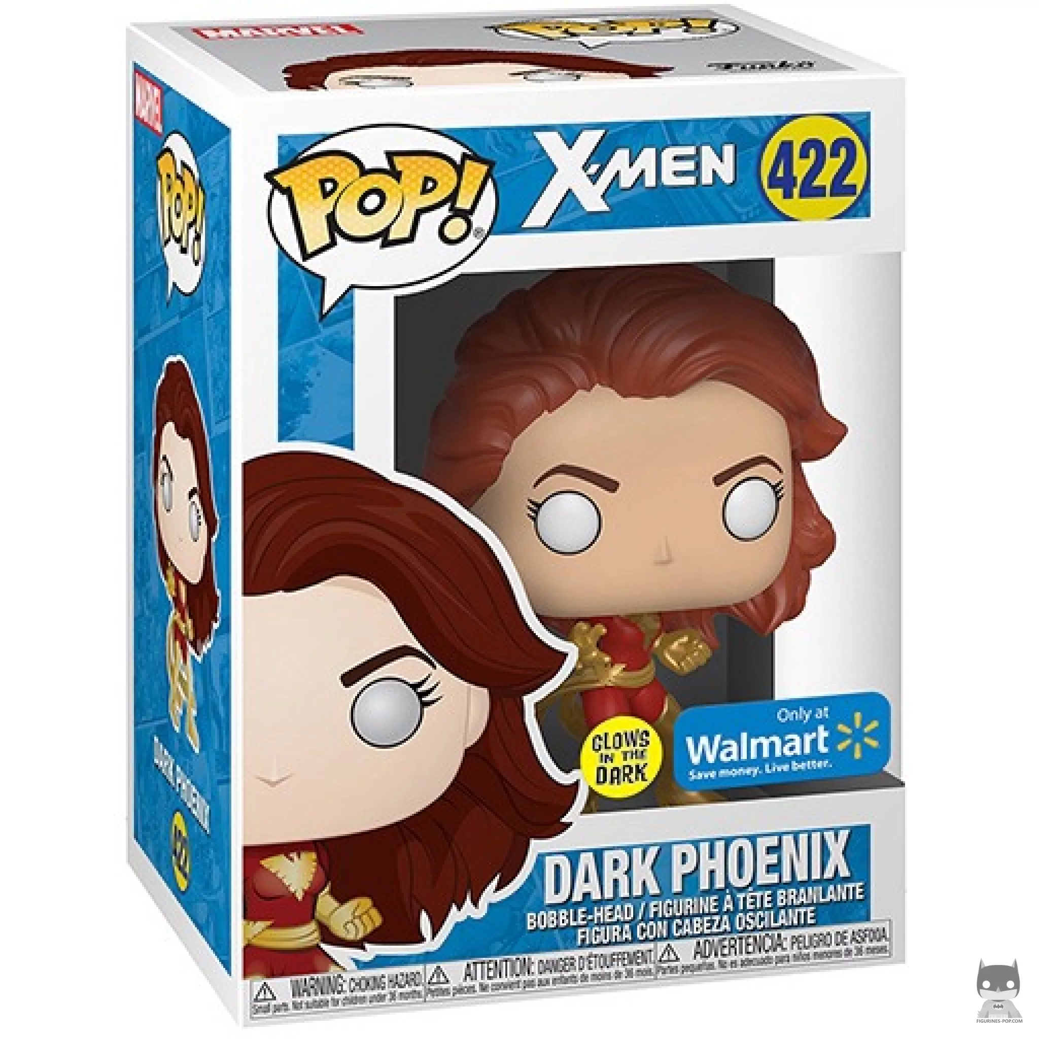 Dark Phoenix Funko Pop! figure in its box
