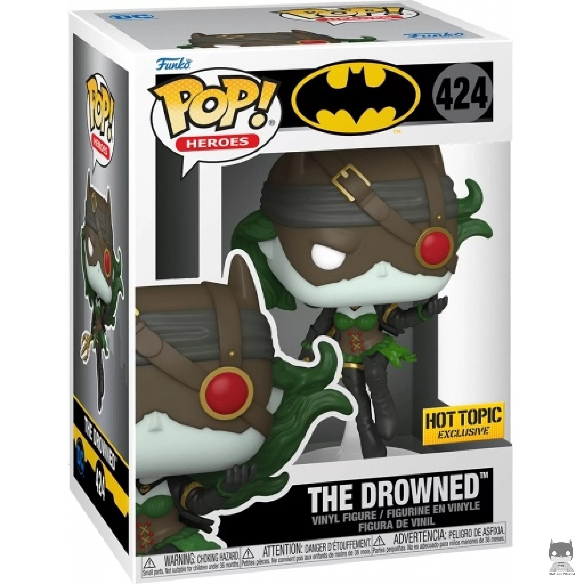 The Drowned Funko Pop! figure in its box