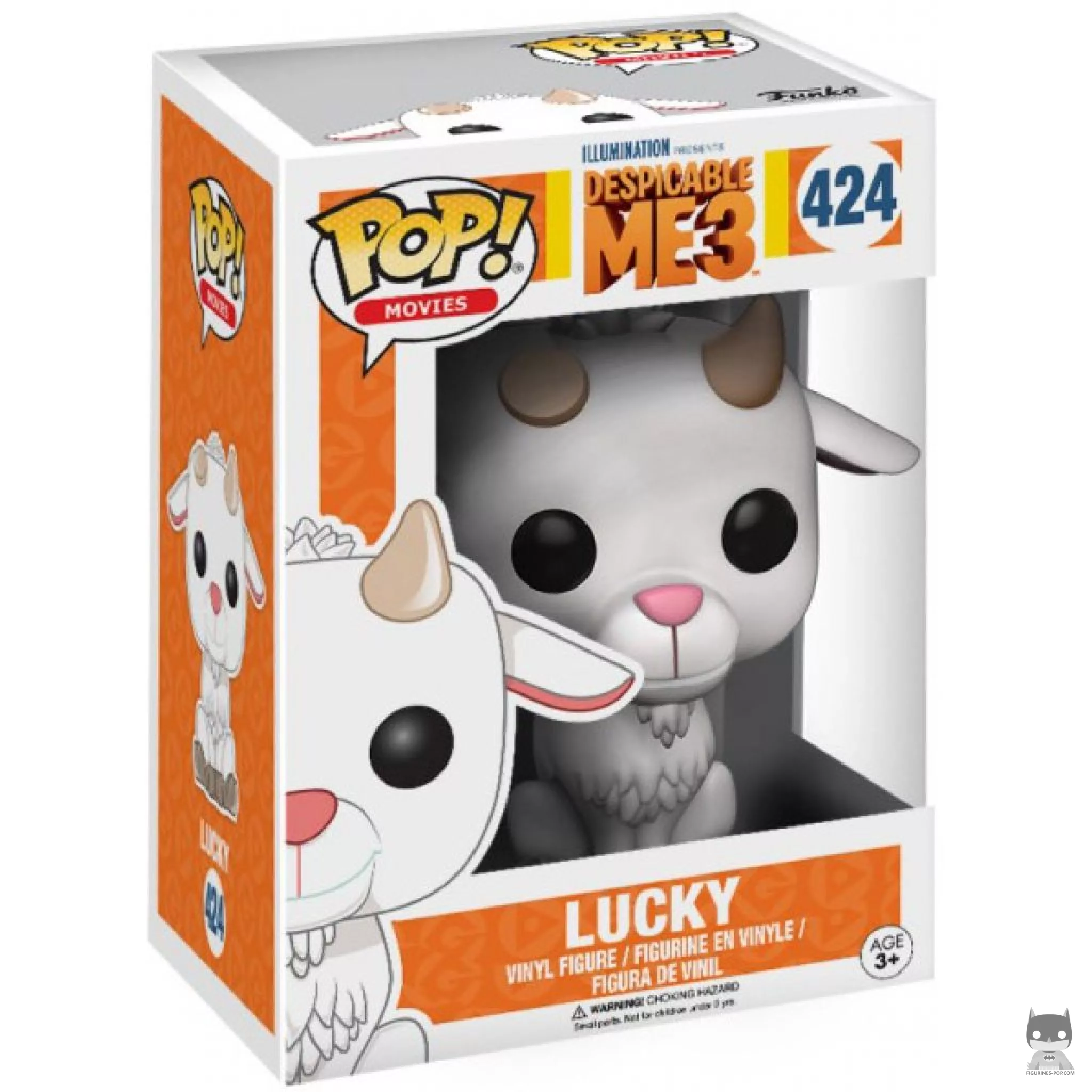 Lucky Funko Pop! figure in its box