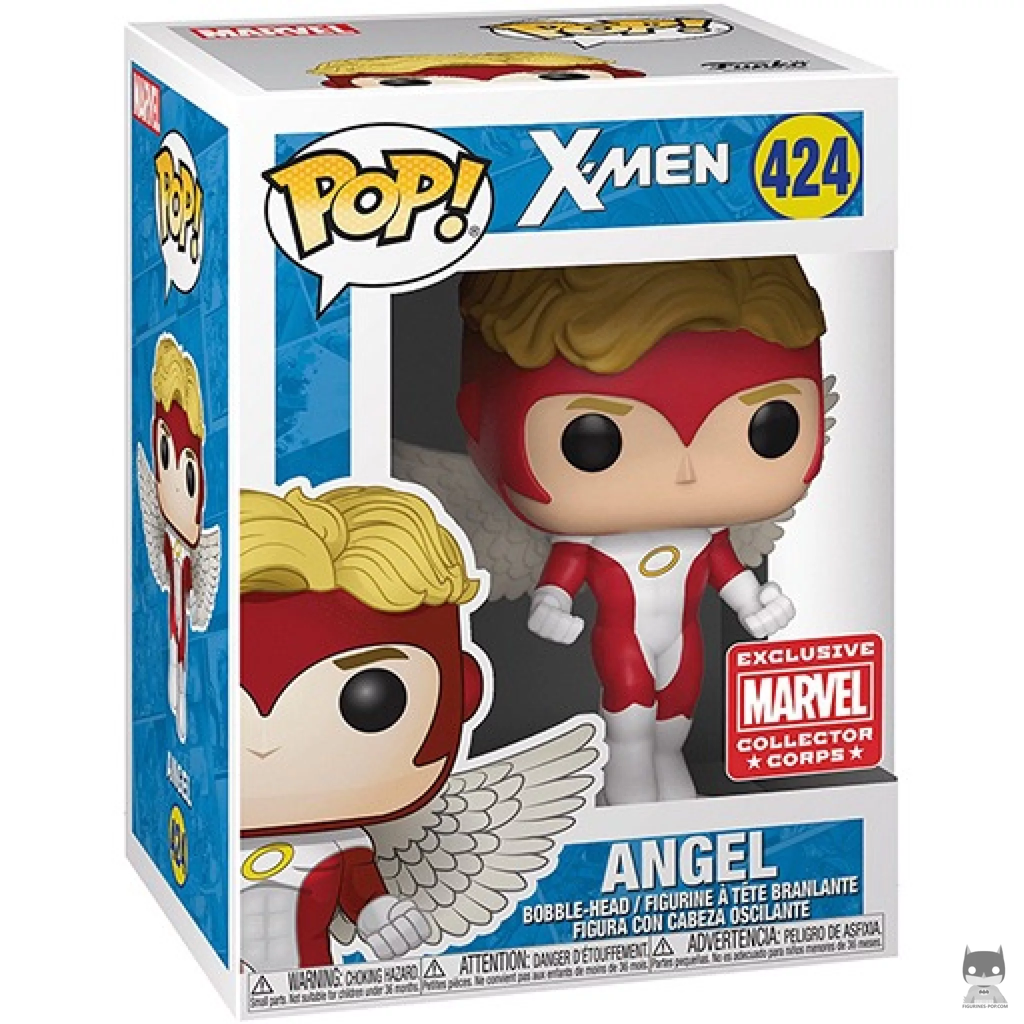 Angel Funko Pop! figure in its box