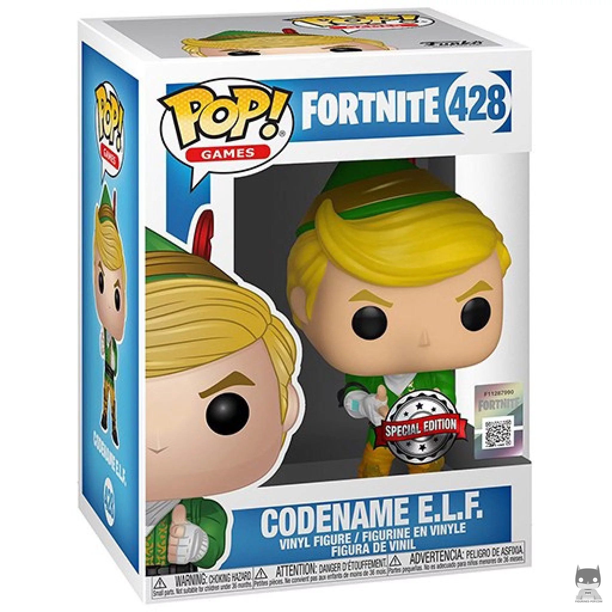 Codename E.L.F Funko Pop! figure in its box