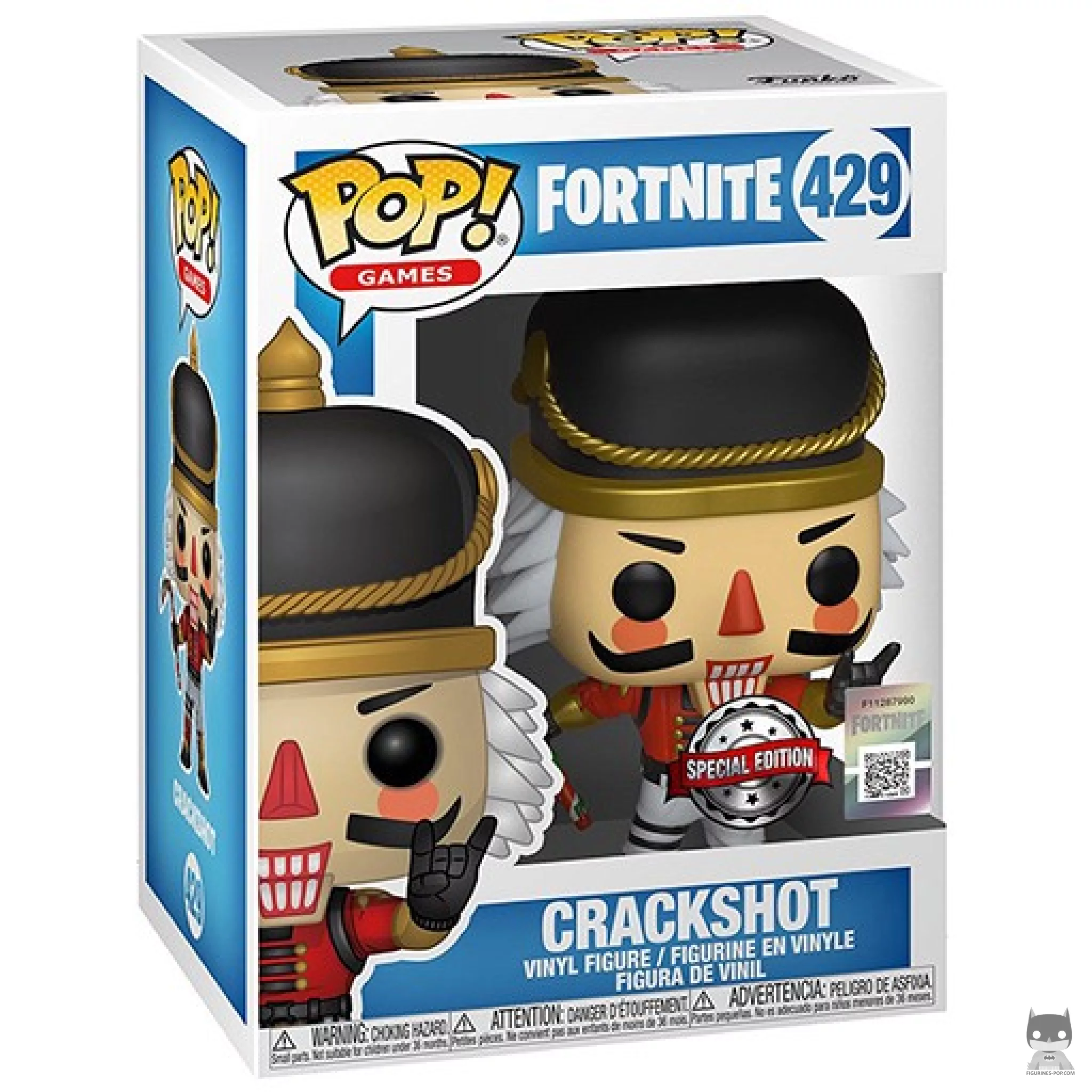 Crackshot Funko Pop! figure in its box
