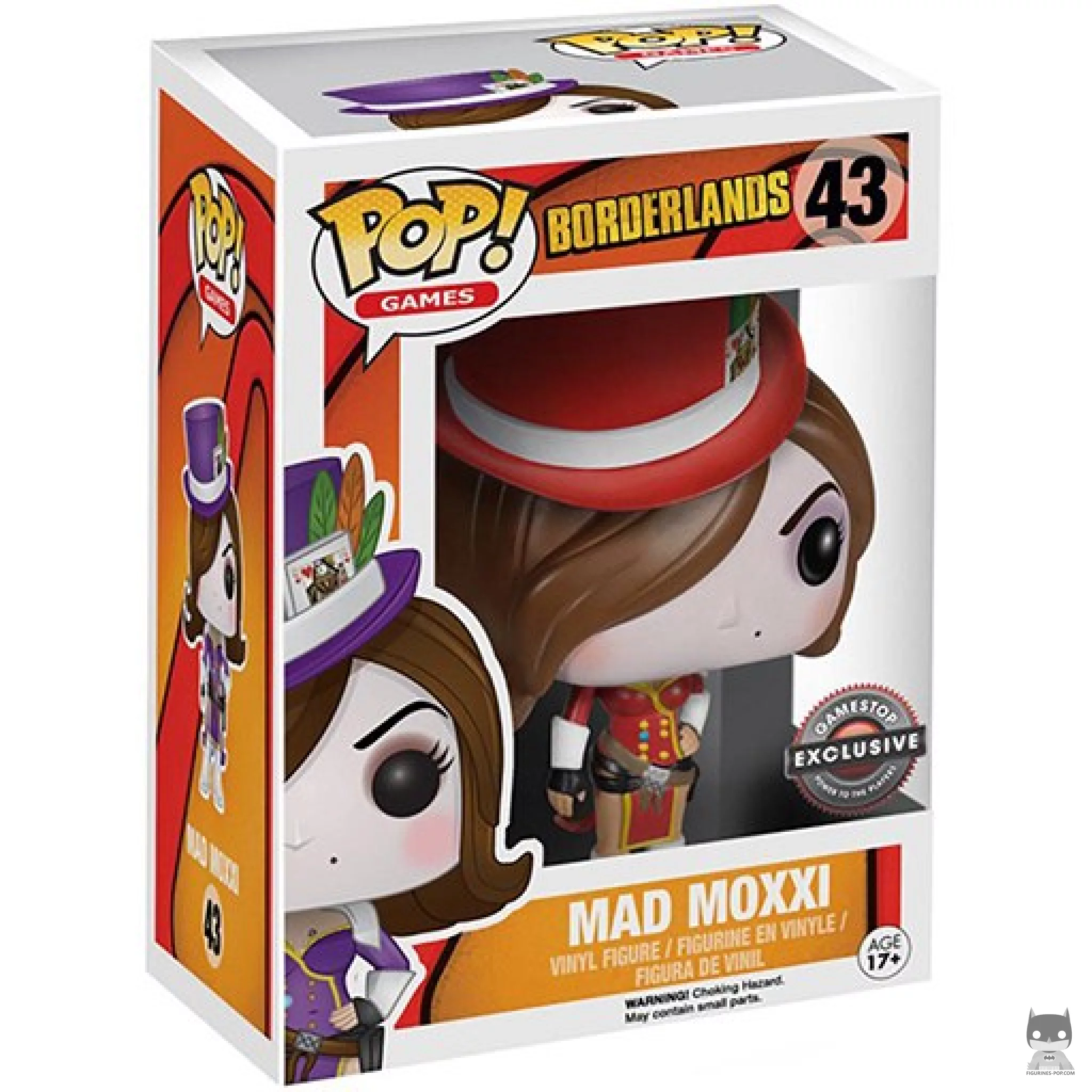 Mad Moxxi (Red) Funko Pop! figure in its box