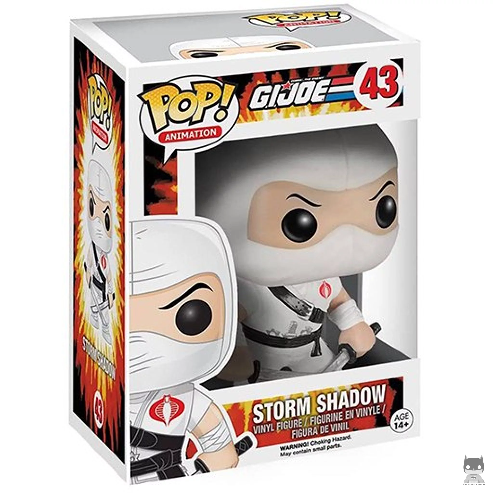 Storm Shadow (White) Funko Pop! figure in its box