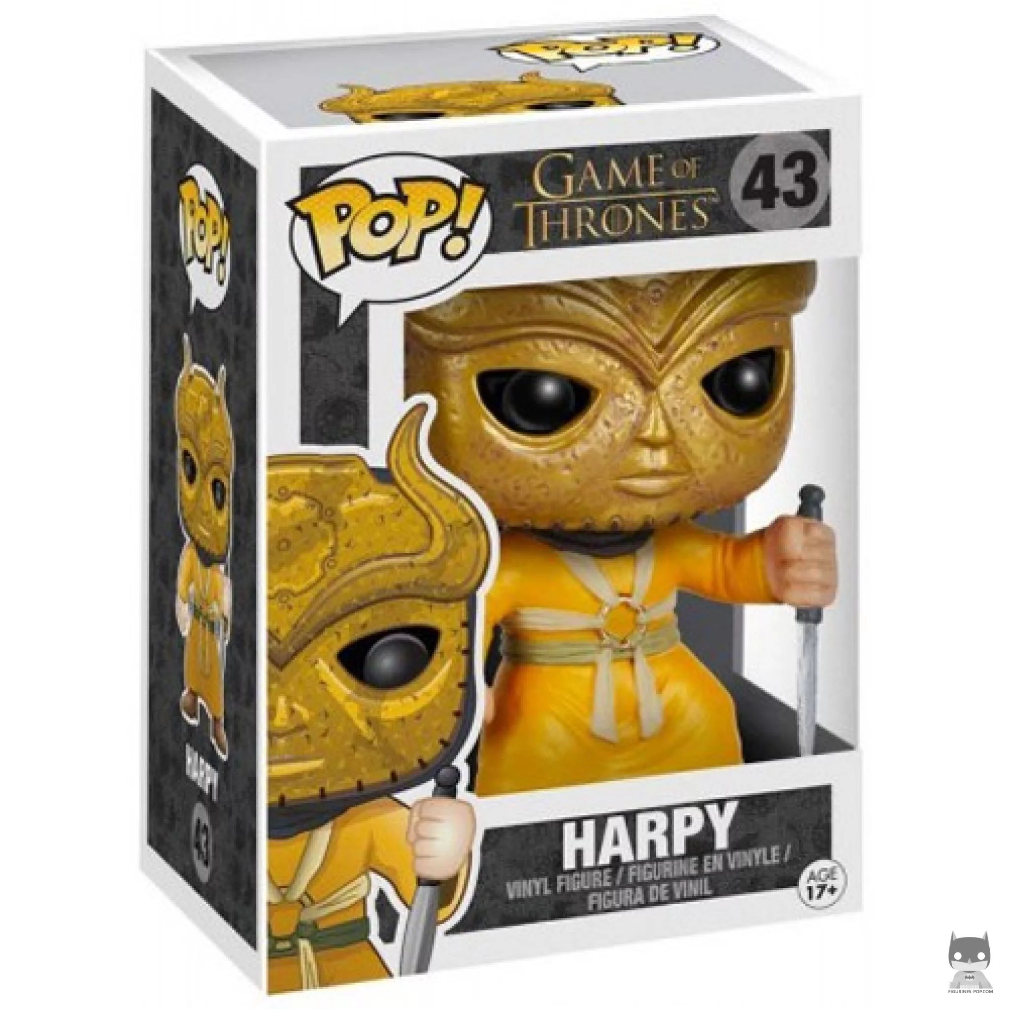 Harpy Funko Pop! figure in its box