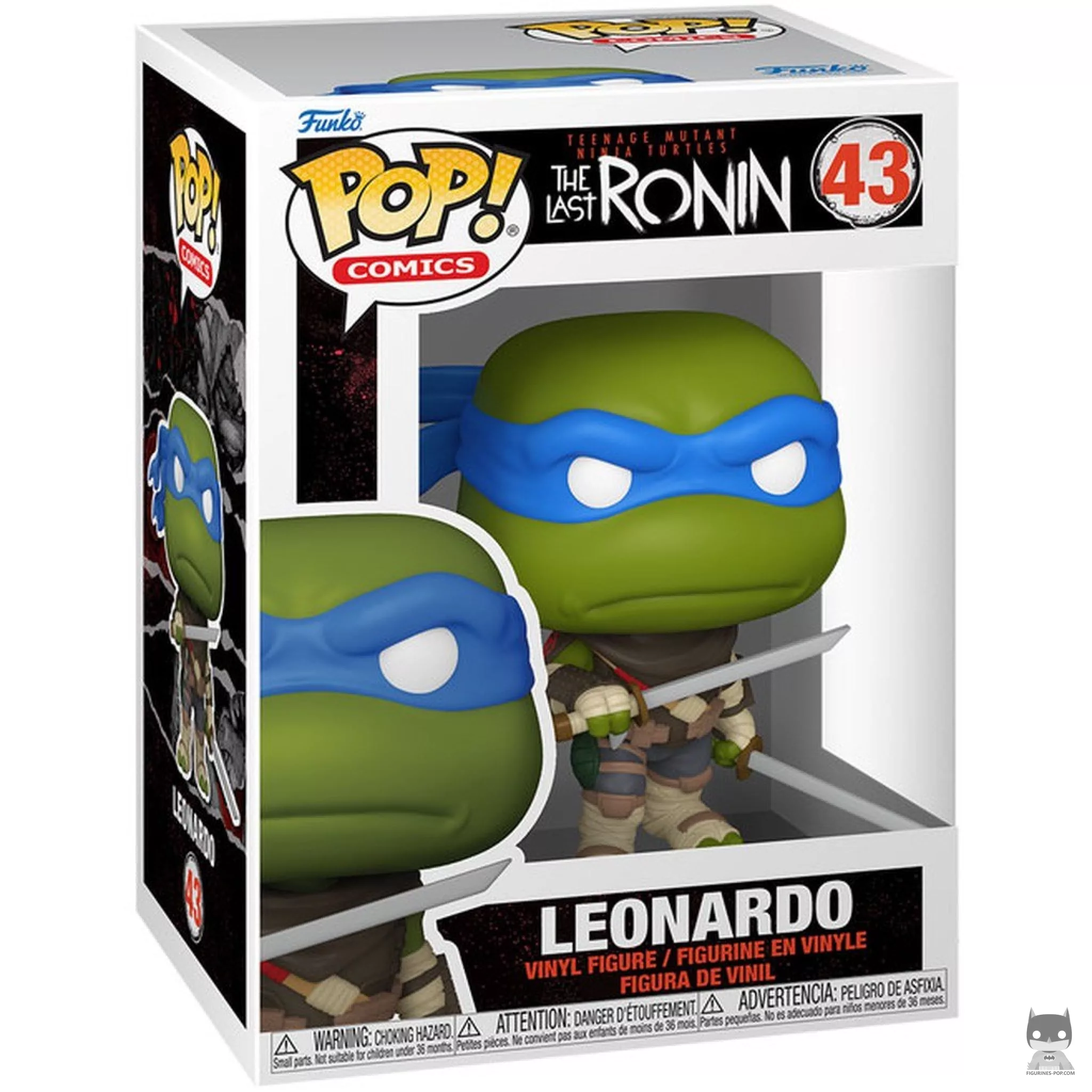 Leonardo Funko Pop! figure in its box