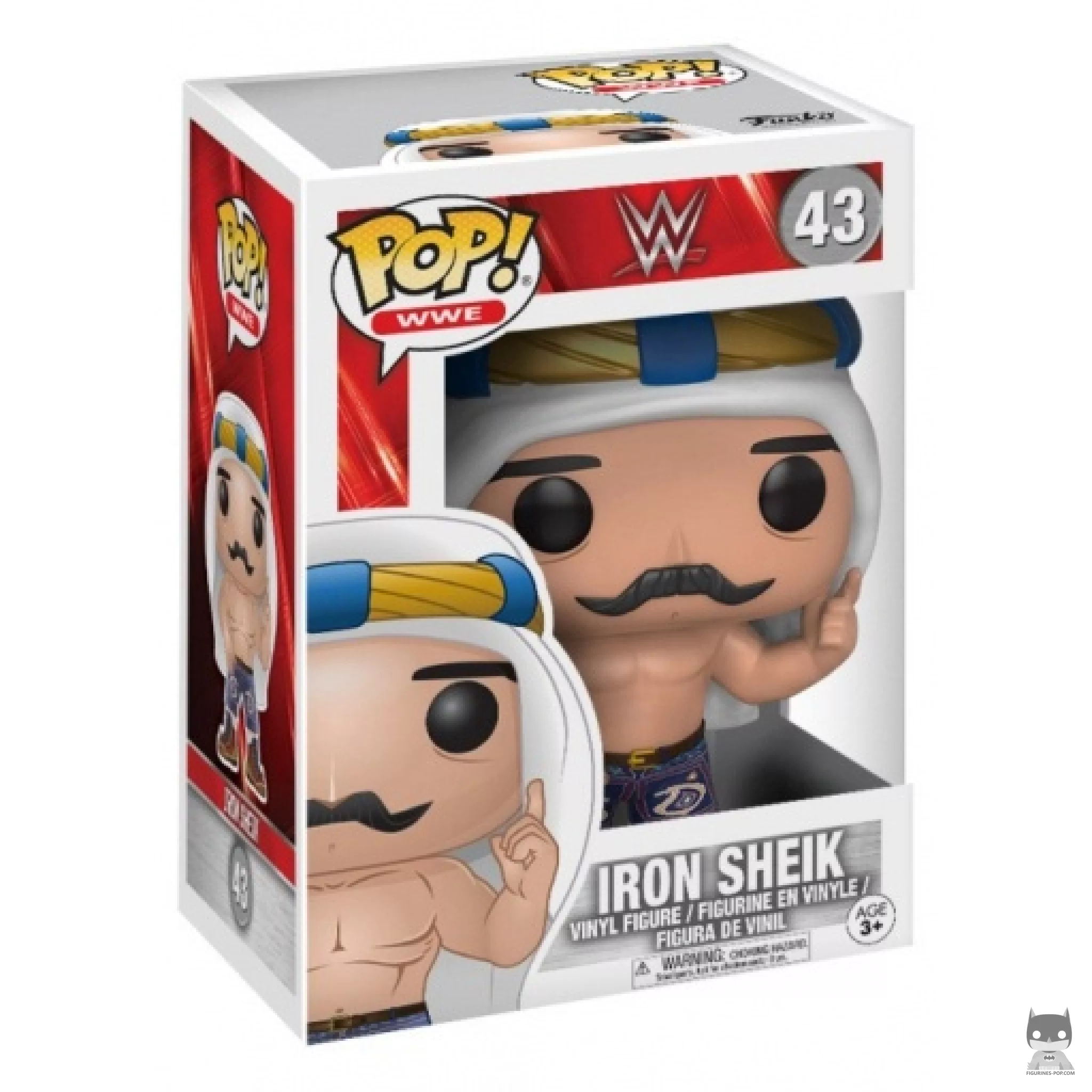 Iron Sheik Funko Pop! figure in its box