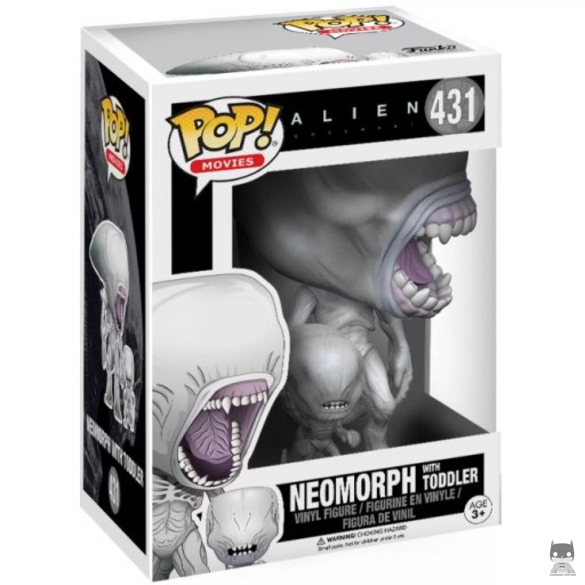 Neomorph with Toddler Funko Pop! figure in its box