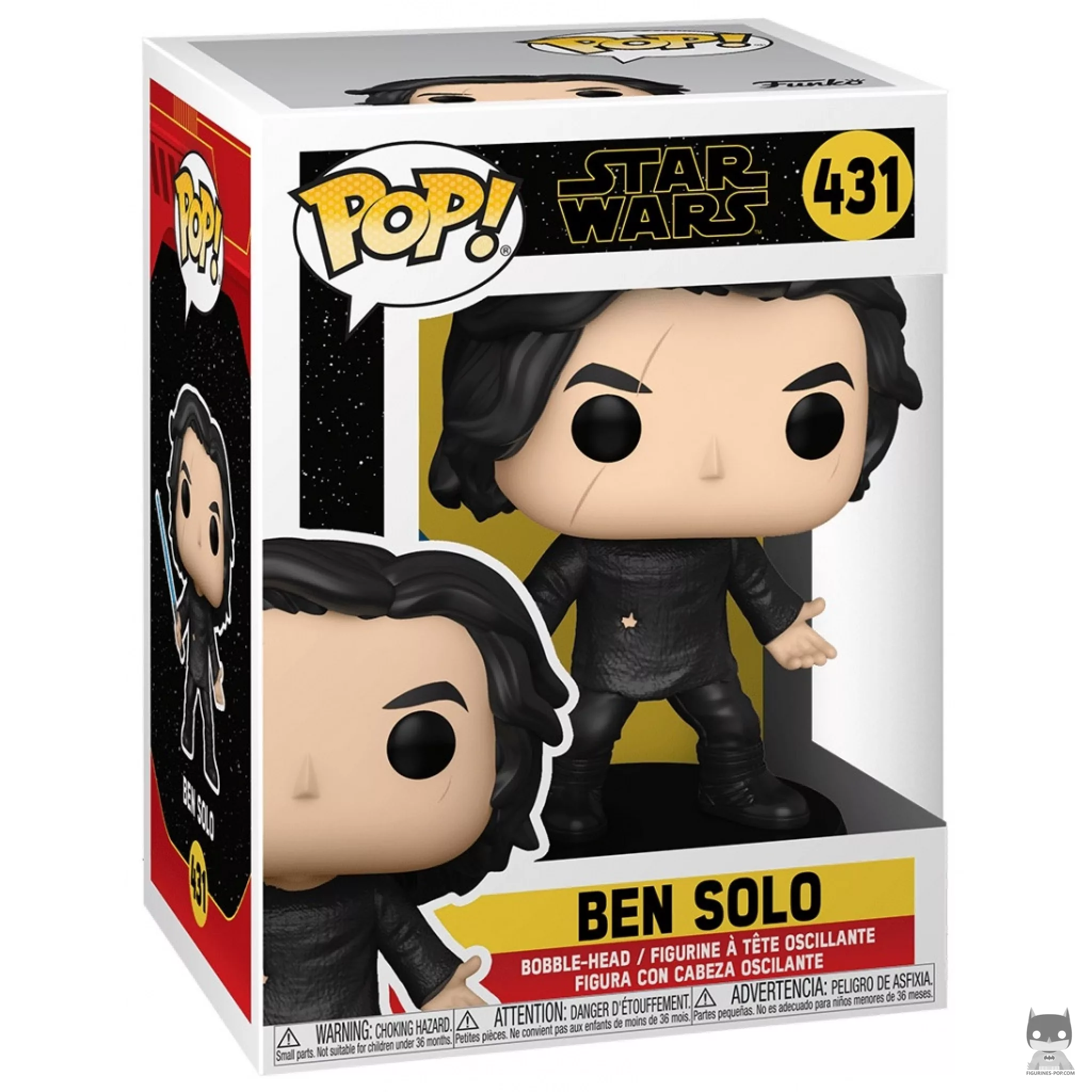 Ben Solo Funko Pop! figure in its box