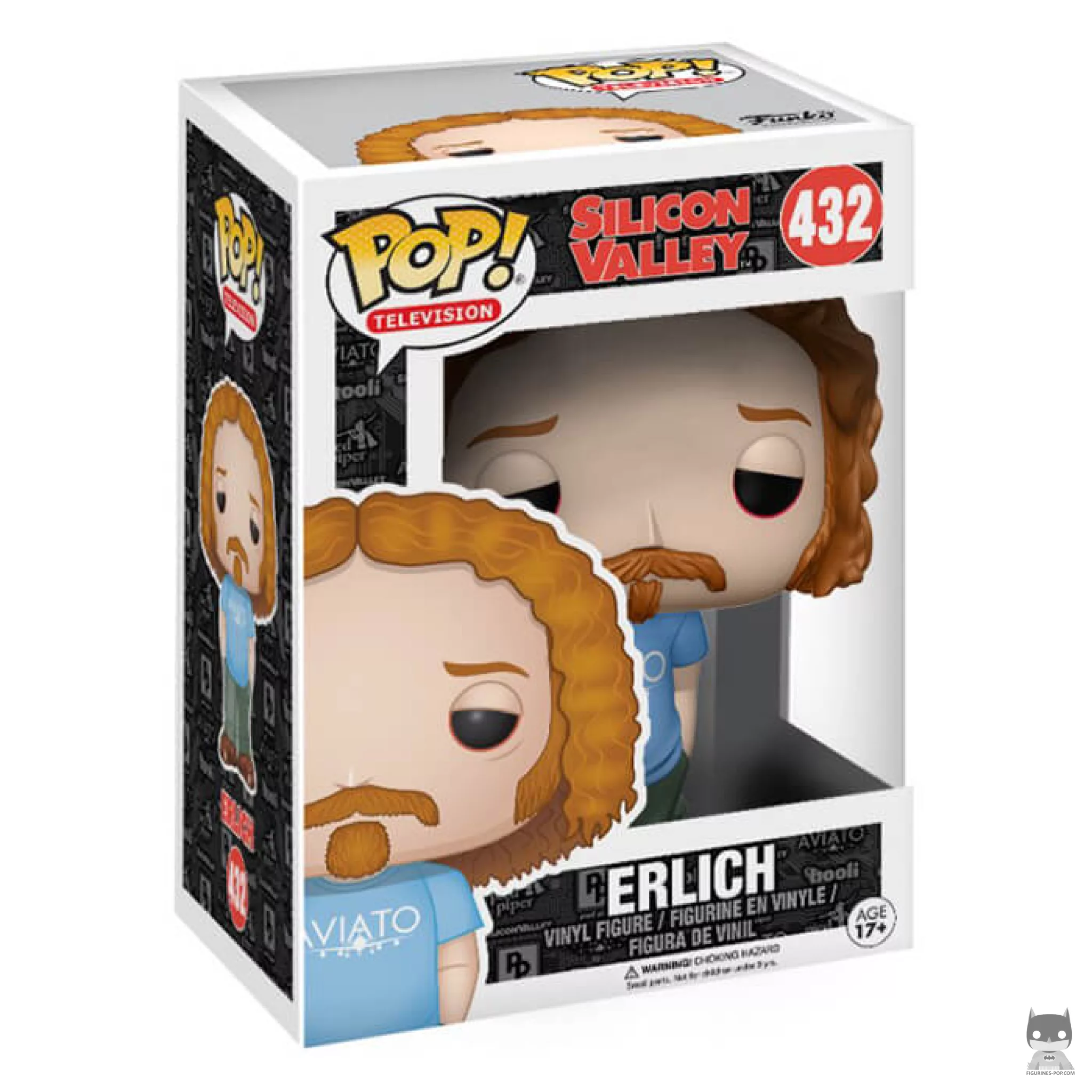Erlich Bachman Funko Pop! figure in its box