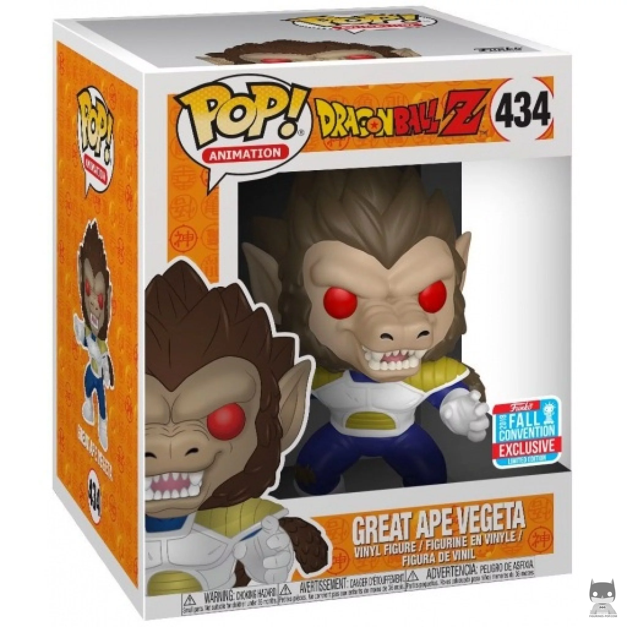 Great Ape Vegeta (Supersized) Funko Pop! figure in its box