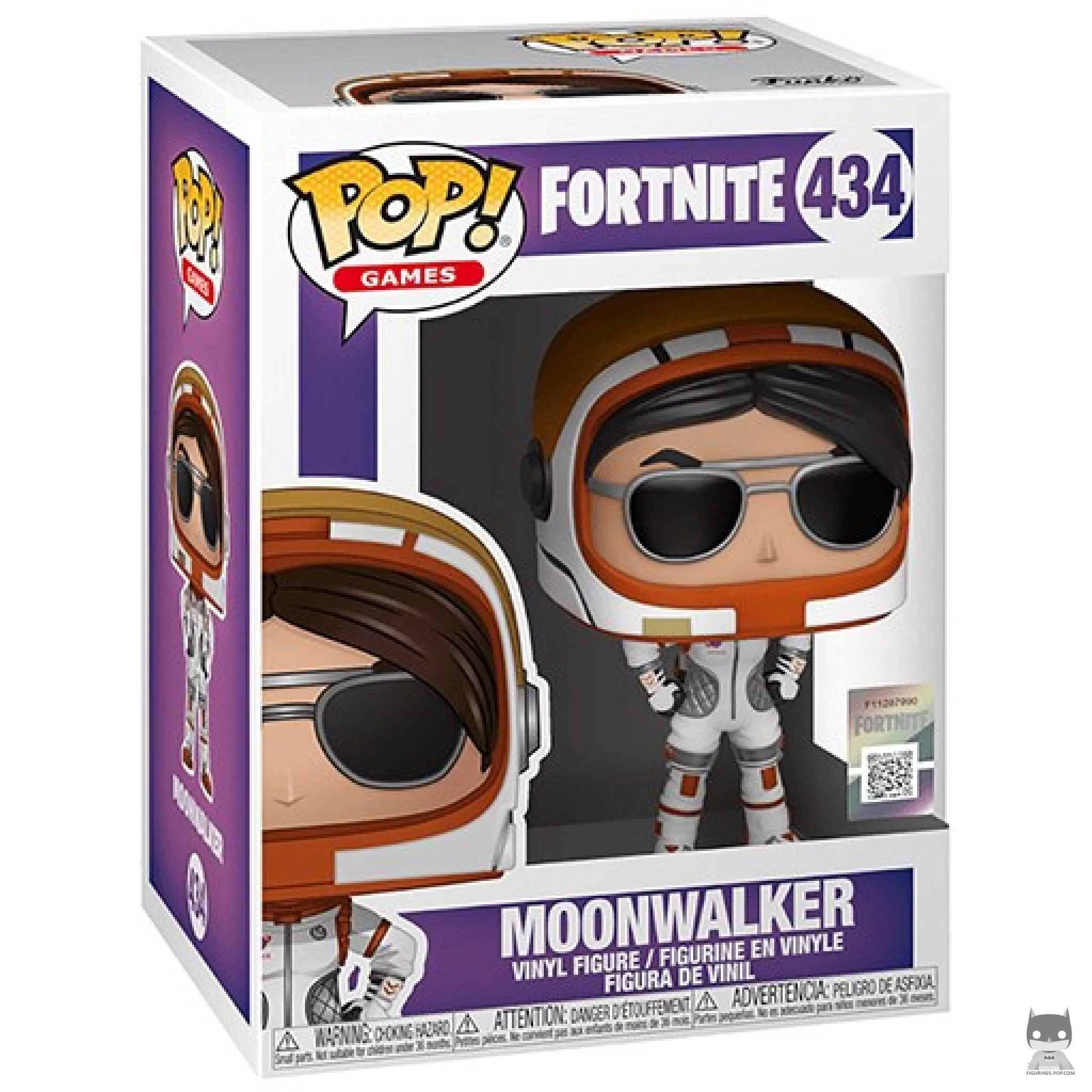 Moonwalker Funko Pop! figure in its box