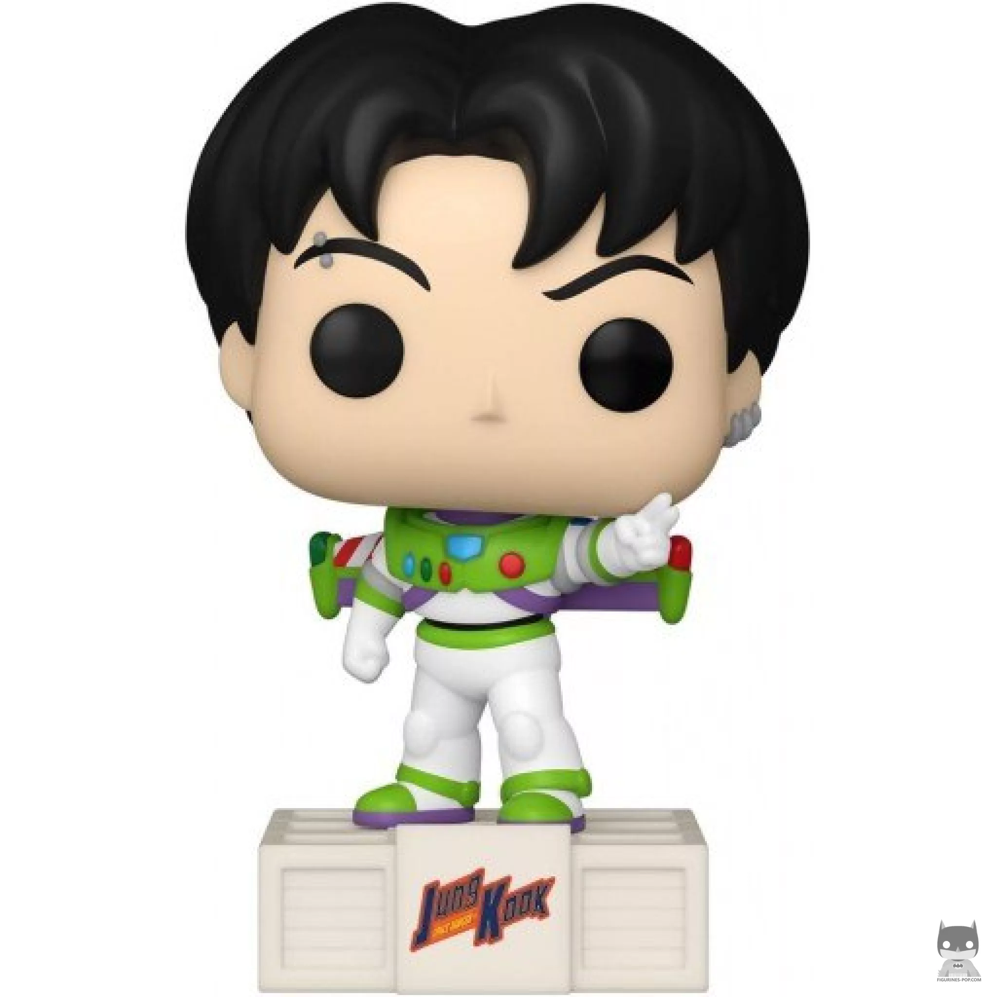 Jung Kook as Buzz Funko Pop! figure (BTS)