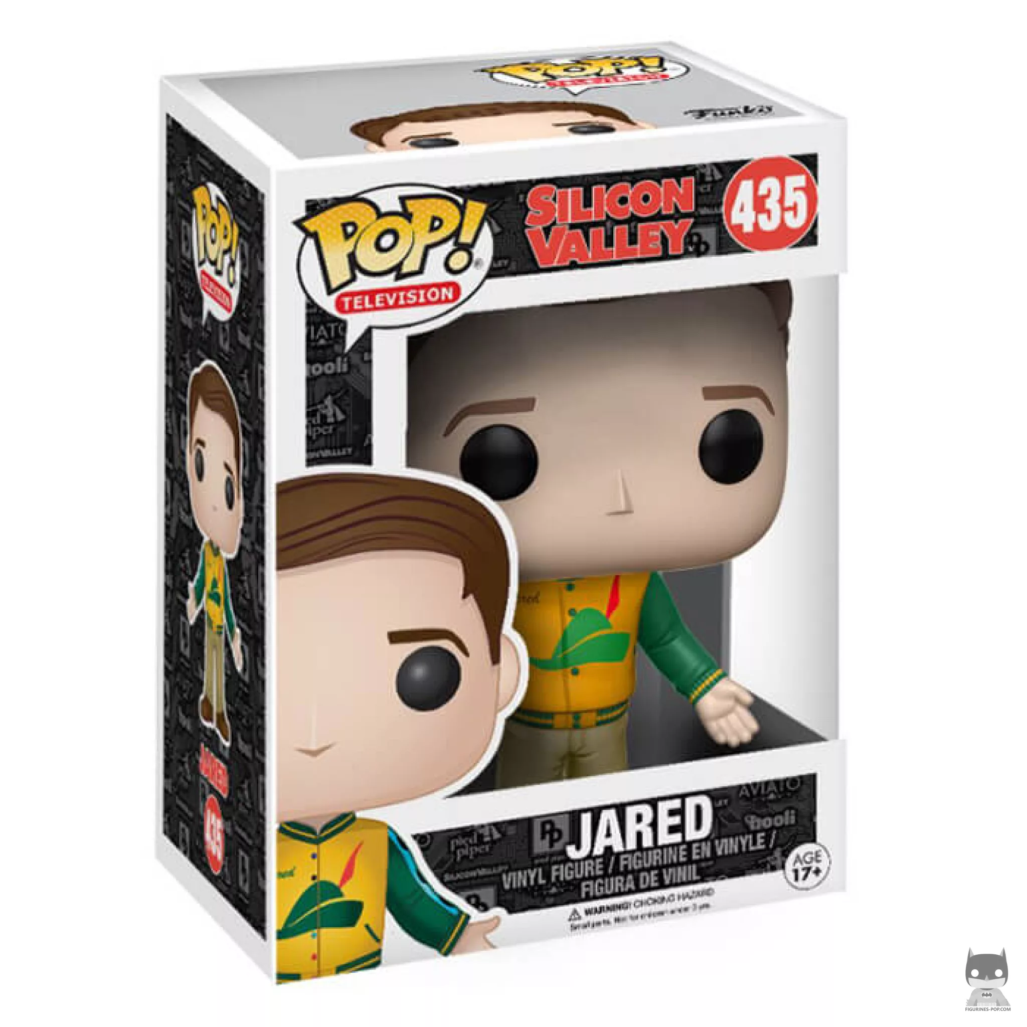 Jared Dunn Funko Pop! figure in its box
