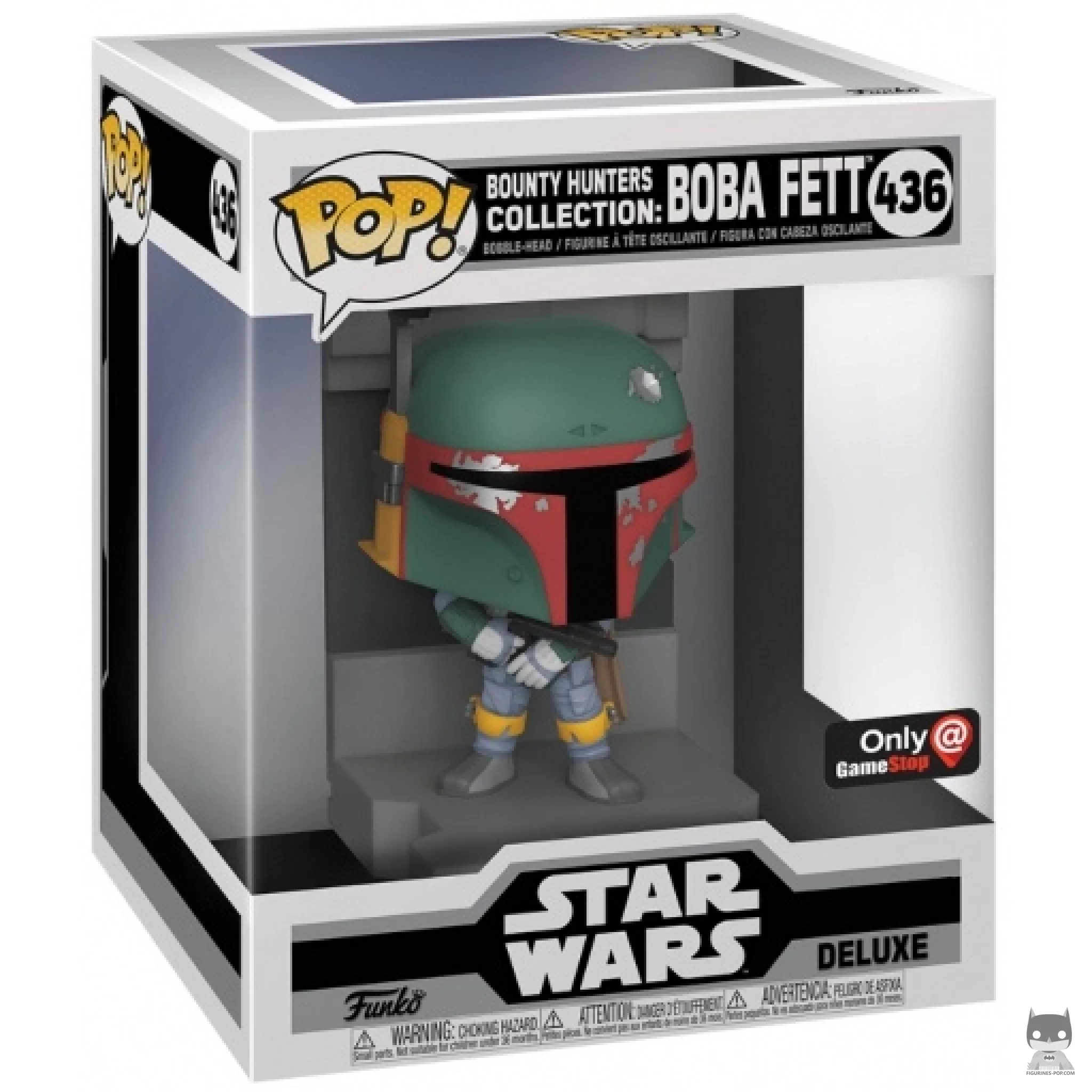 Boba Fett Funko Pop! figure in its box