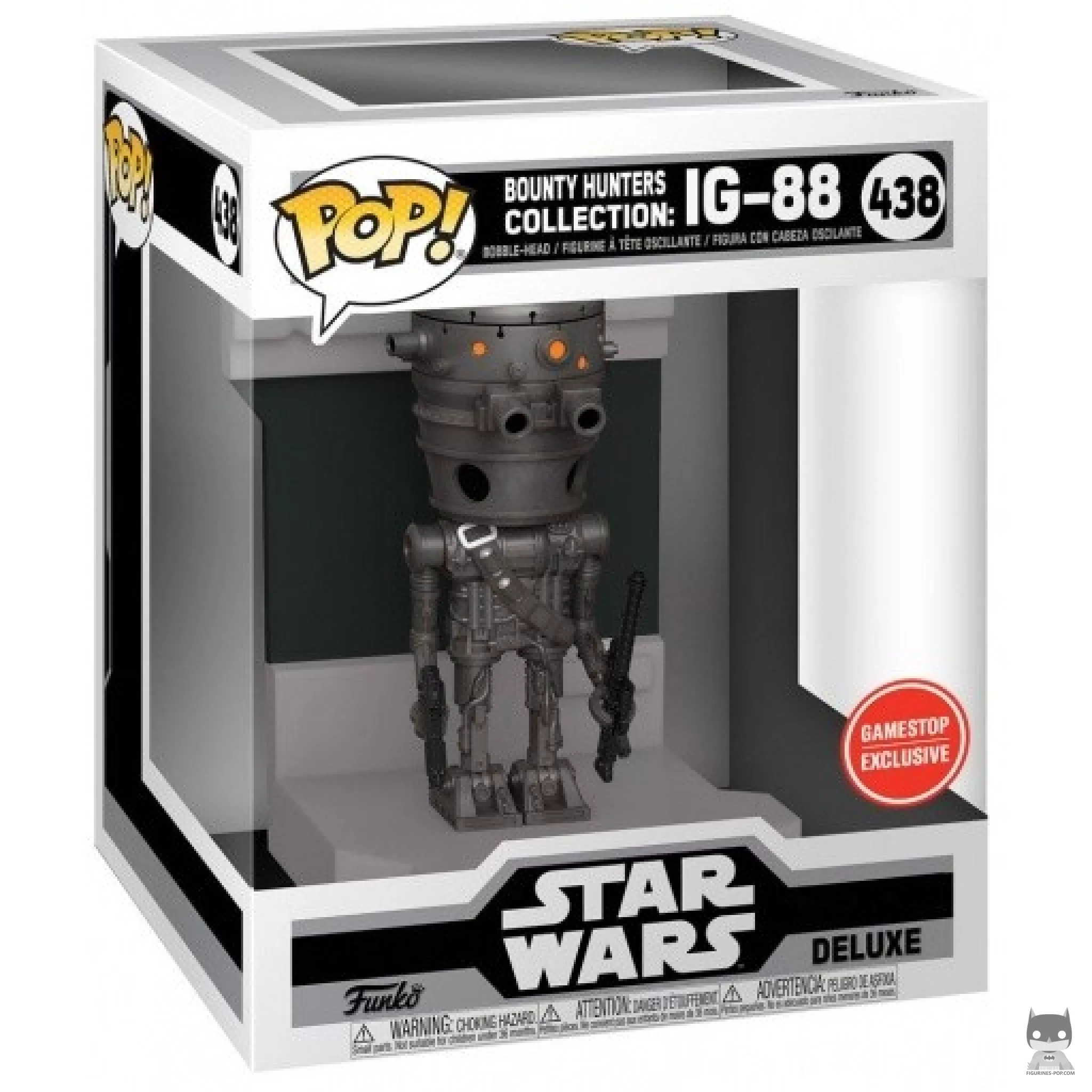 IG-88 (Metallic) Funko Pop! figure in its box