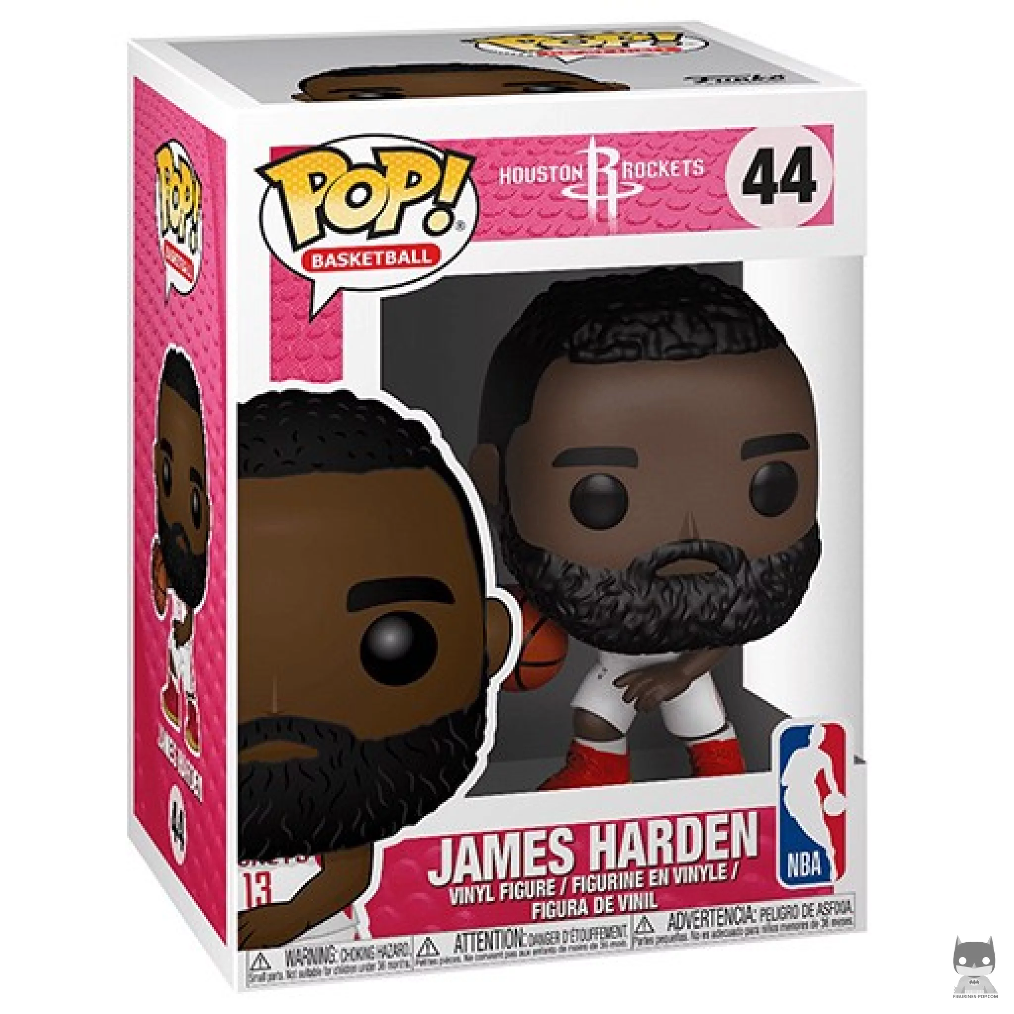James Harden Funko Pop! figure in its box