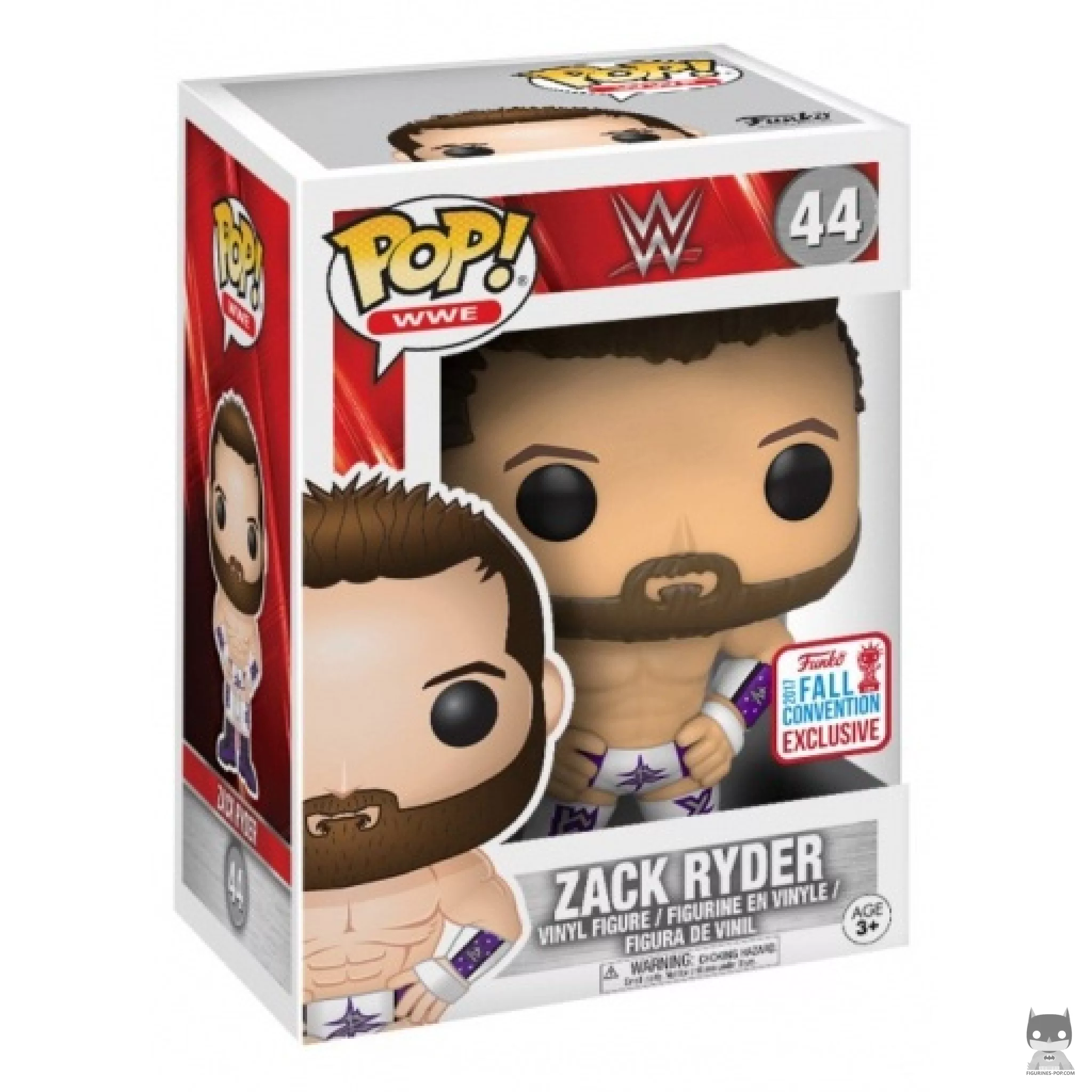 Zack Ryder Funko Pop! figure in its box