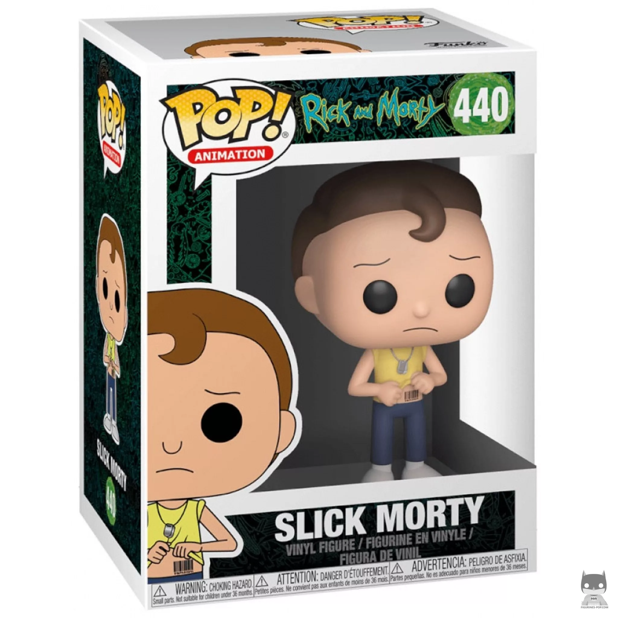 Slick Morty Funko Pop! figure in its box