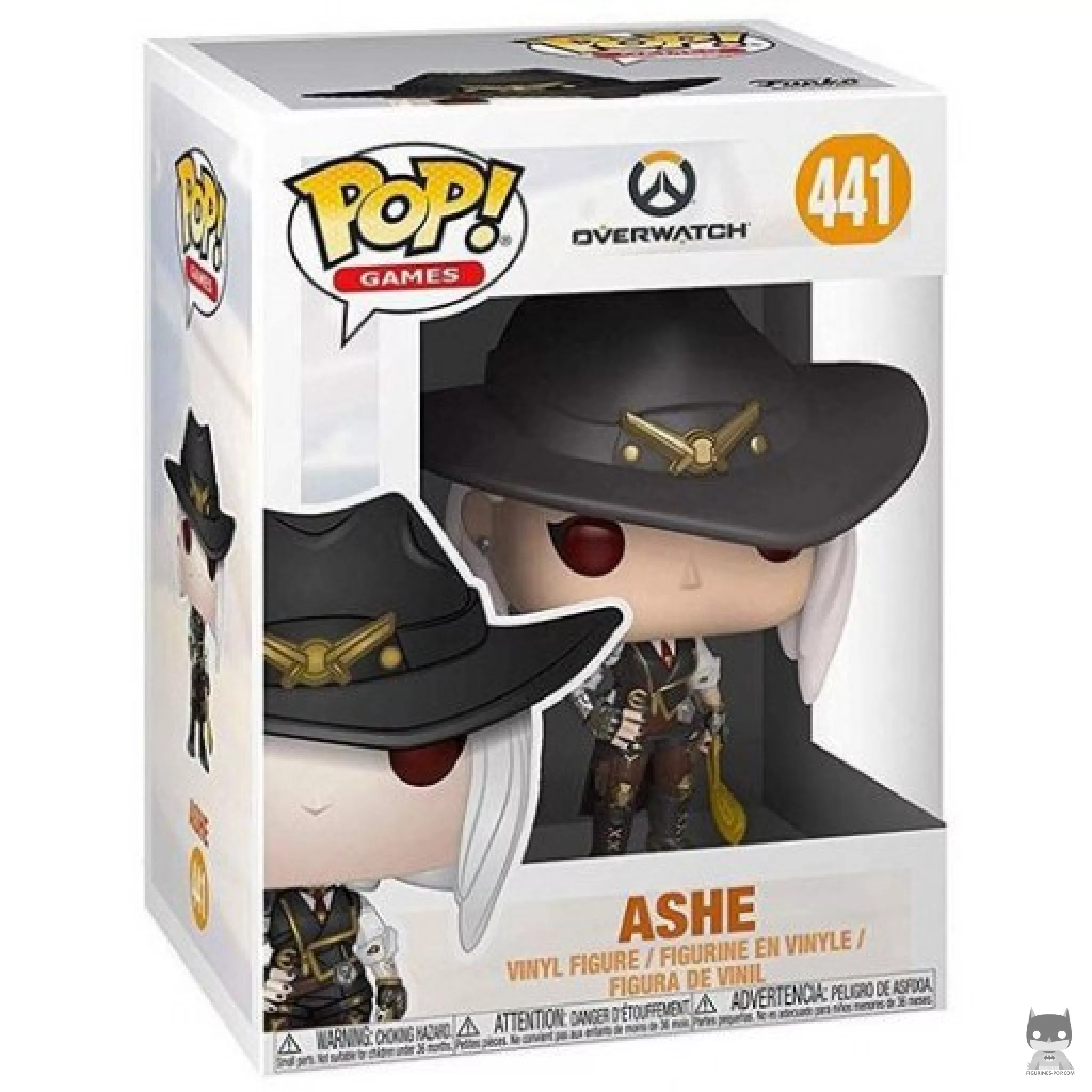 Ashe Funko Pop! figure in its box