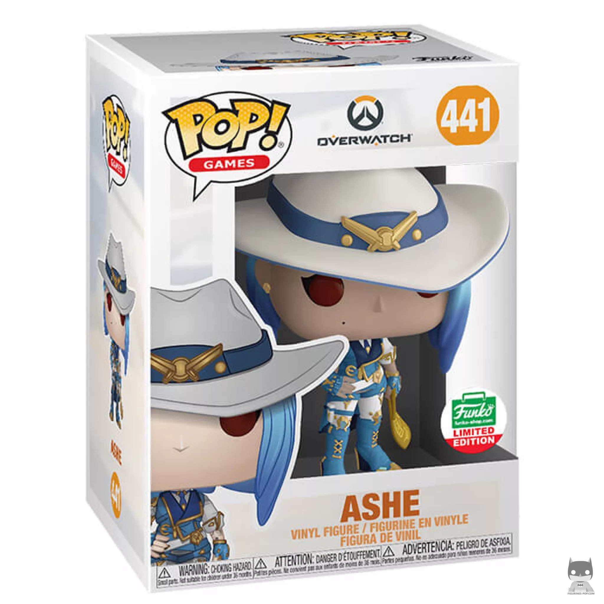 Ashe (Winter Skin) Funko Pop! figure in its box