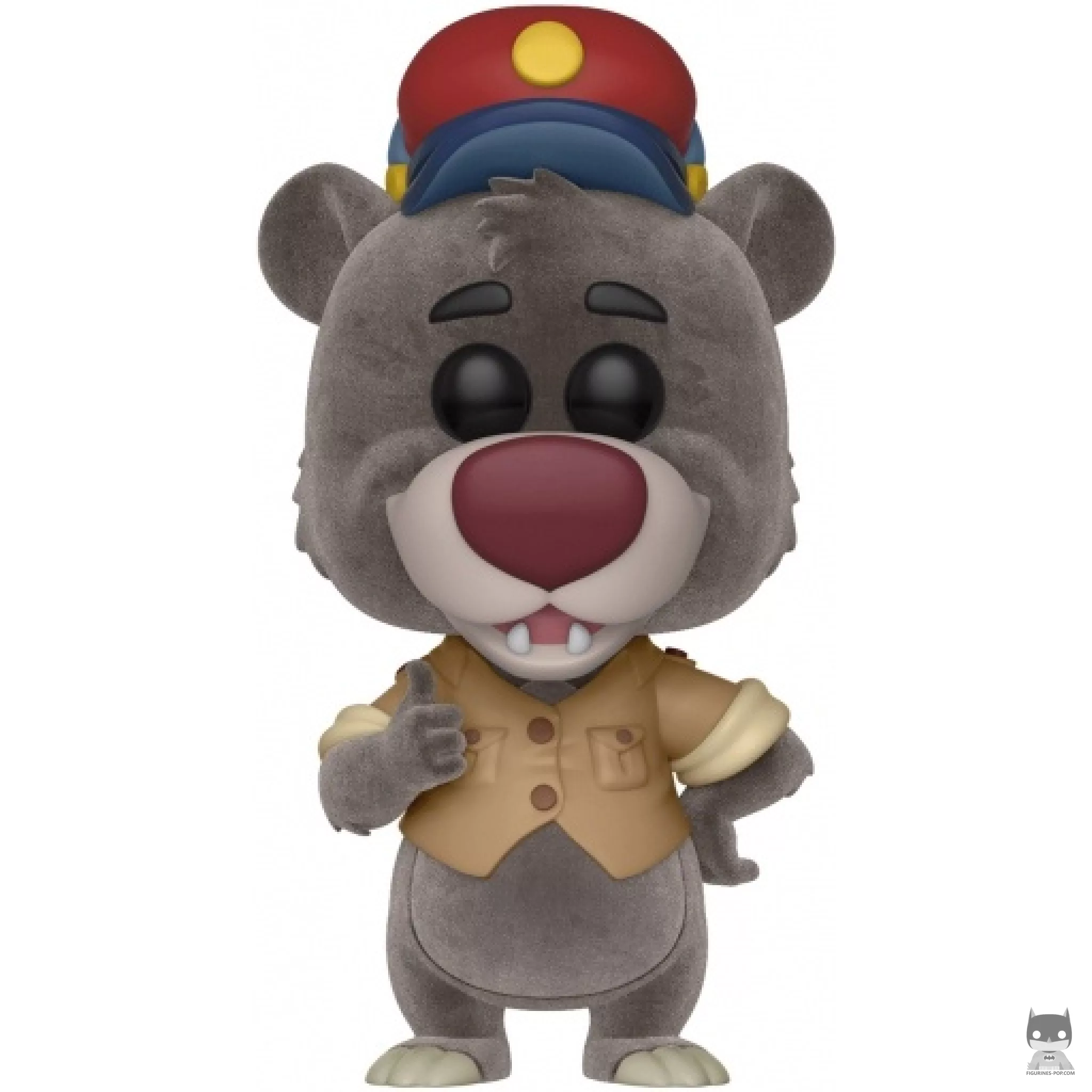 Baloo Bear (Flocked) Funko Pop! figure (TaleSpin)