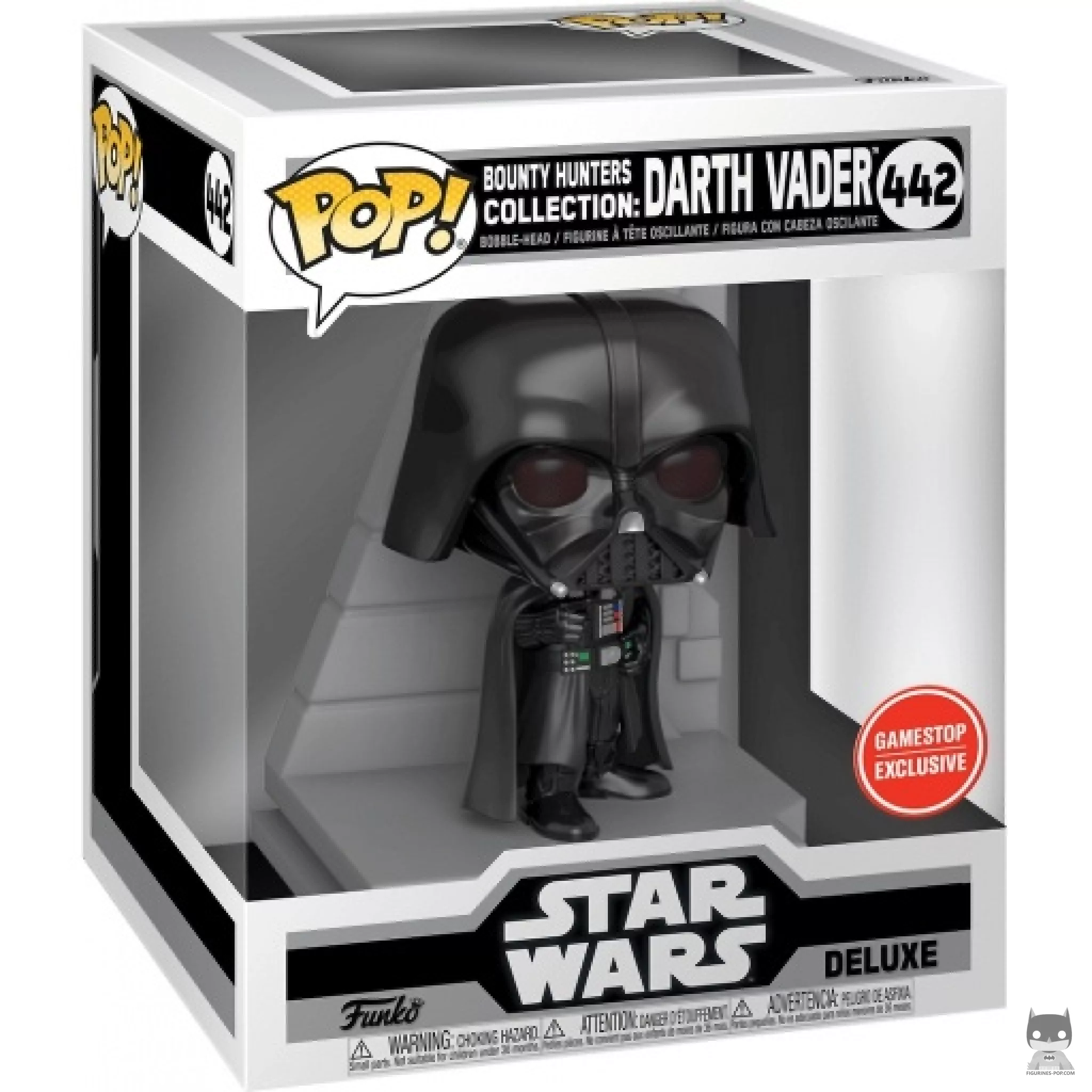 Darth Vader Funko Pop! figure in its box