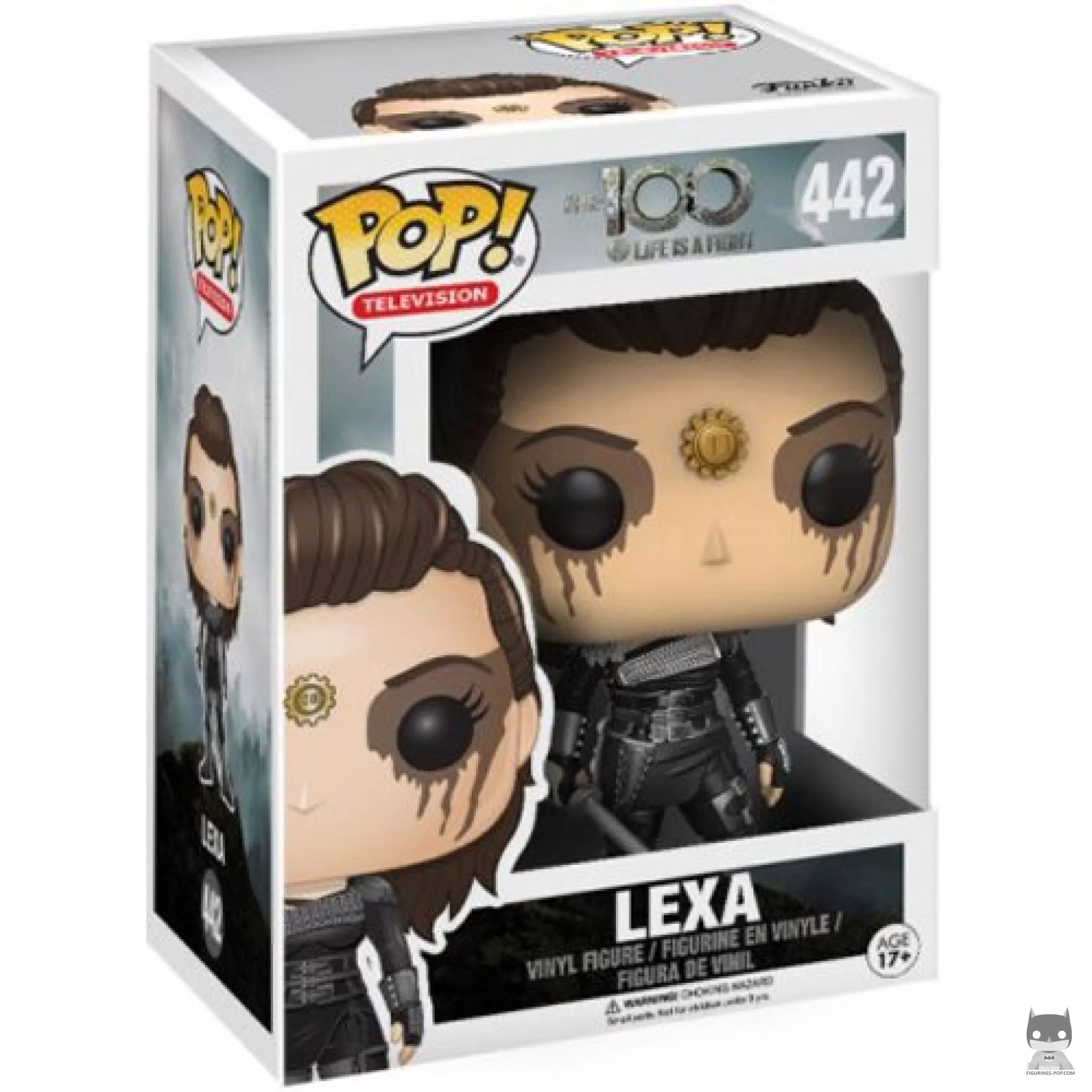 Lexa Funko Pop! figure in its box