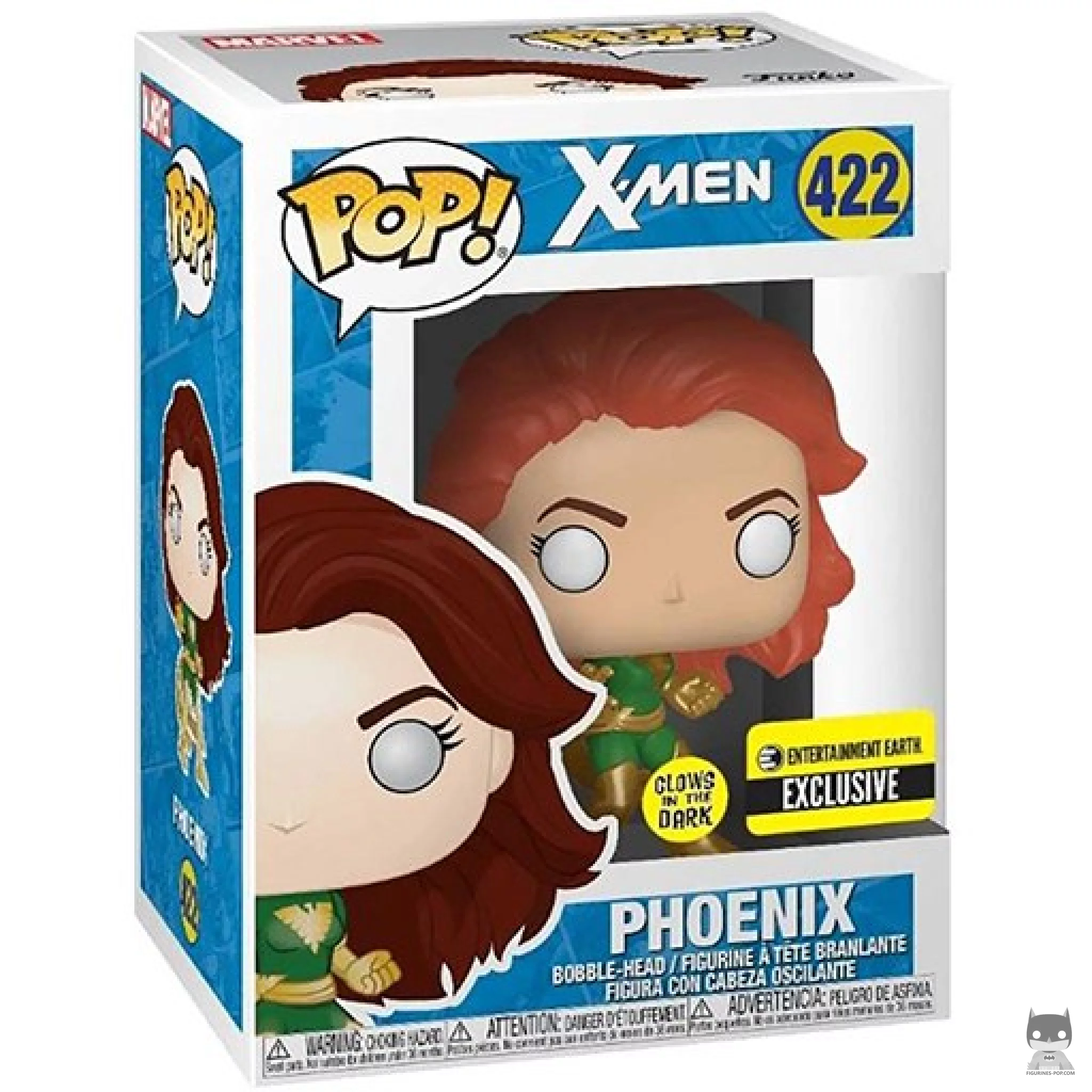 Phoenix (Green) Funko Pop! figure in its box