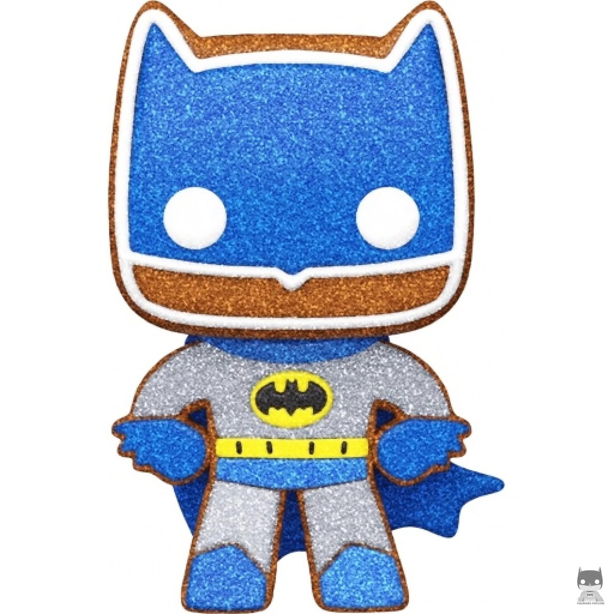 Gingerbread Batman (Diamond Glitter) Funko Pop! figure (DC Super Heroes)