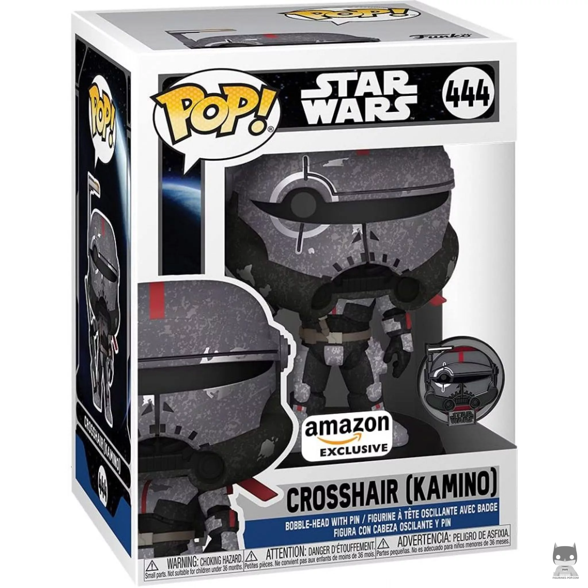 Crosshair (Kamino) Funko Pop! figure in its box