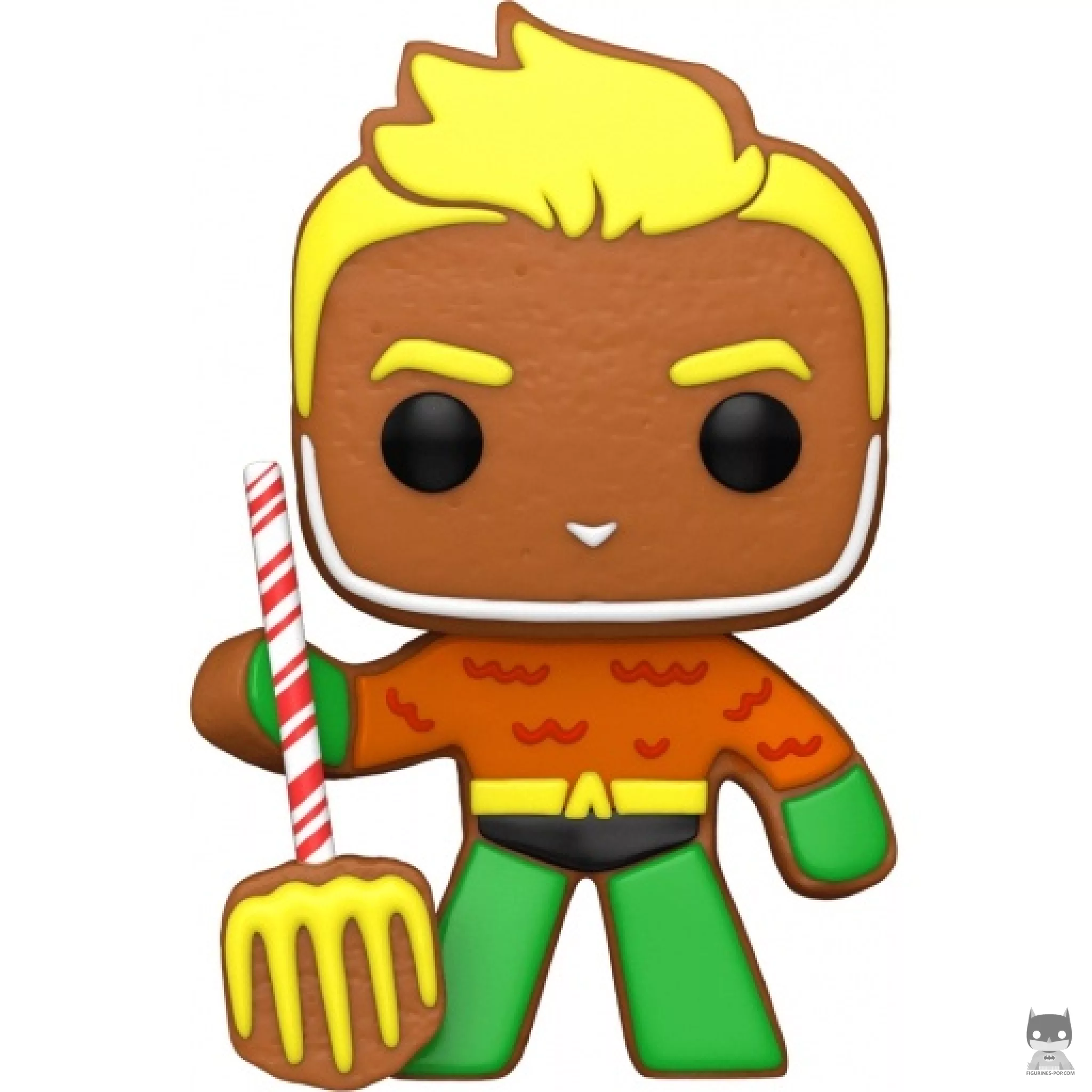 Gingerbread Aquaman Funko Pop! figure (DC Super Heroes)