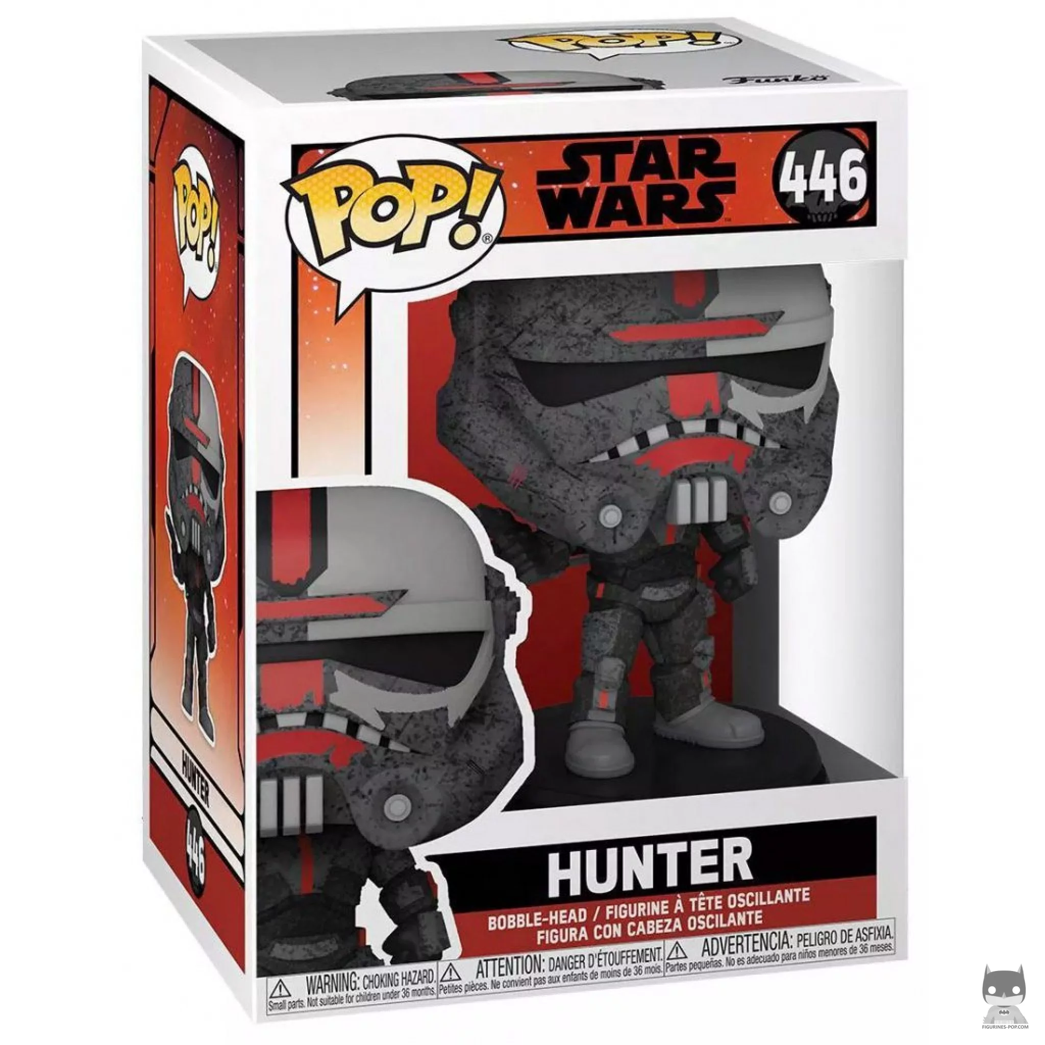 Hunter Funko Pop! figure in its box