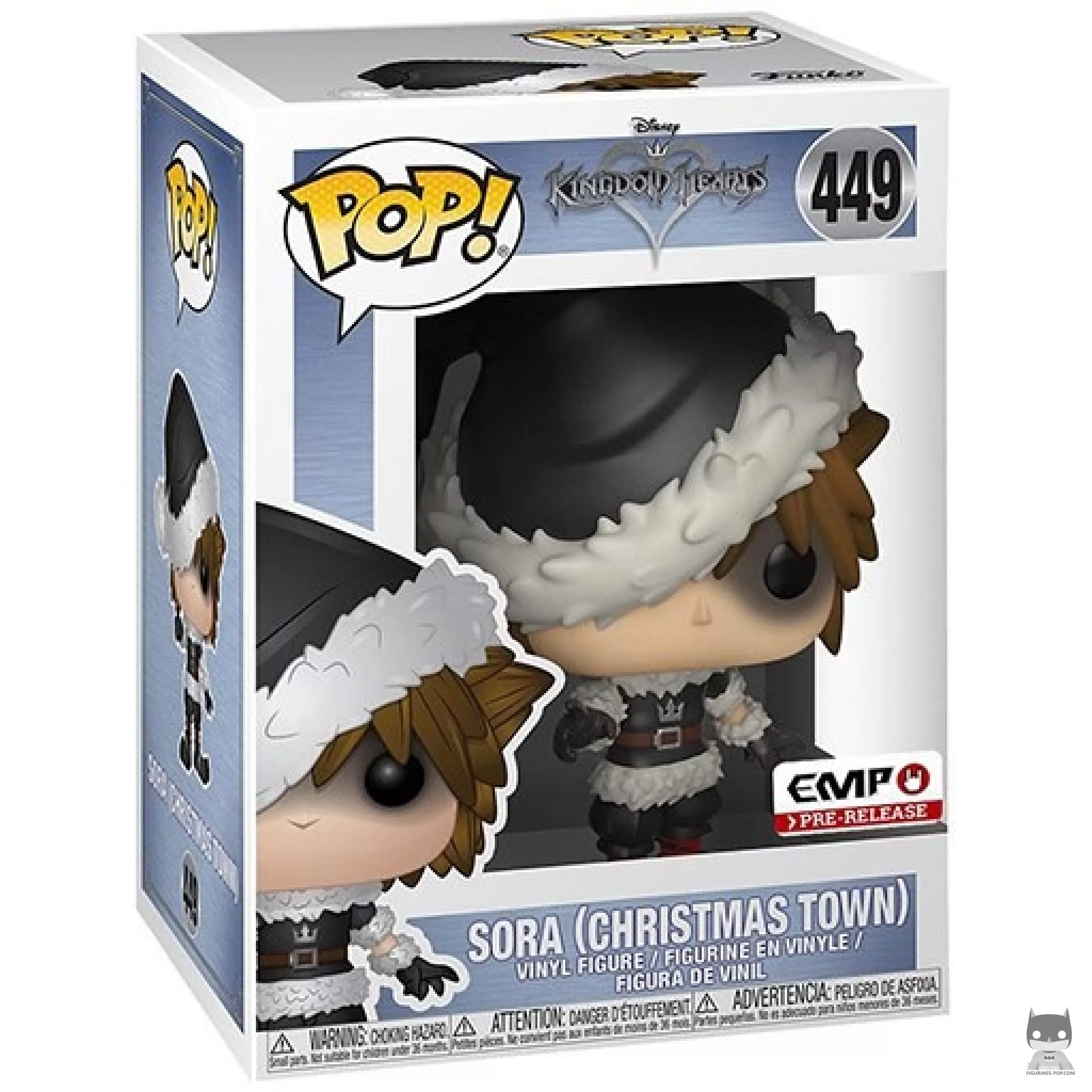 Sora (Christmas Town) Funko Pop! figure in its box
