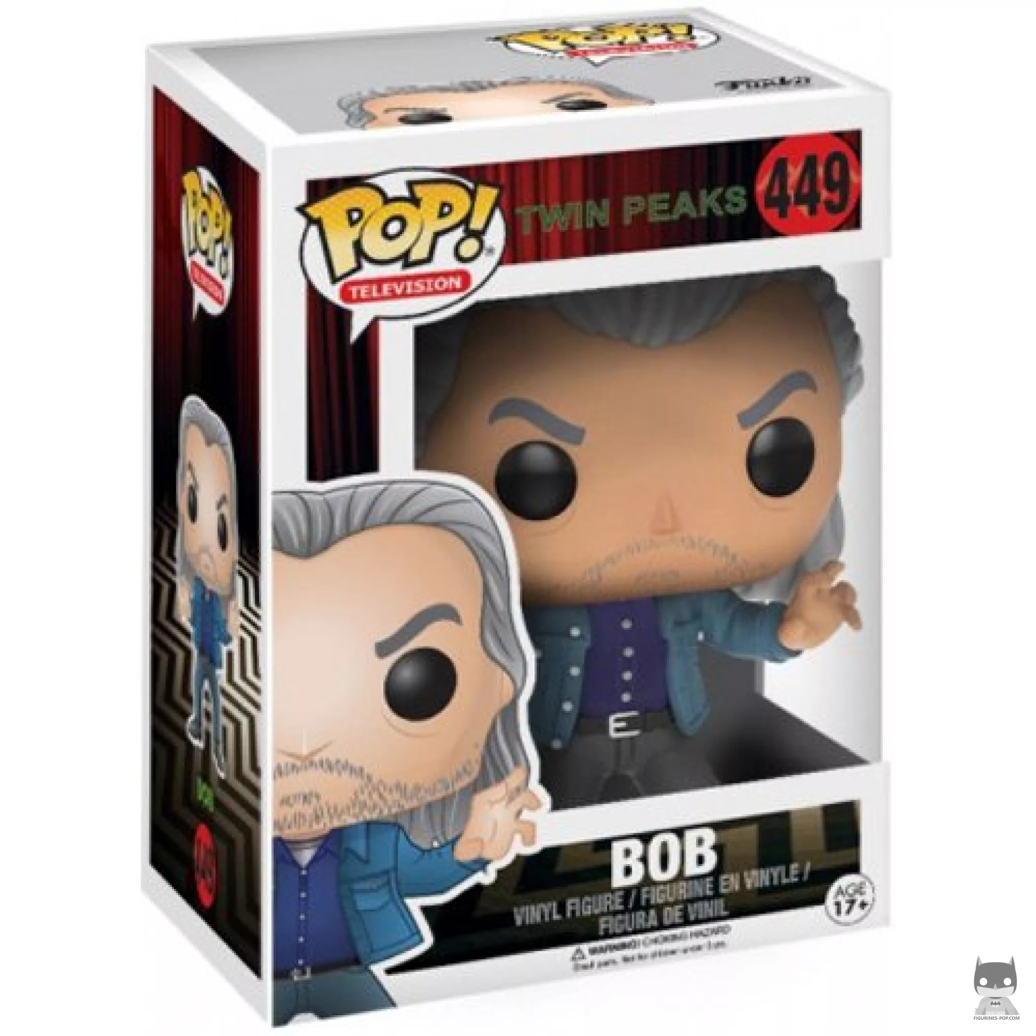 Bob Funko Pop! figure in its box