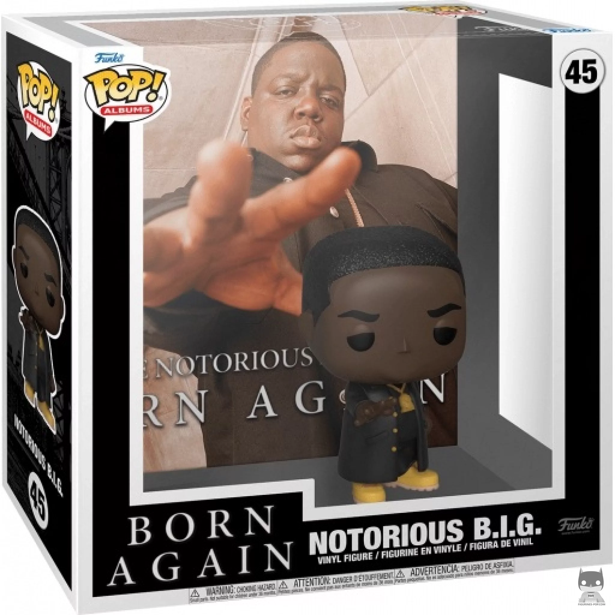 Notorious B.I.G : Born Again Funko Pop! figure in its box