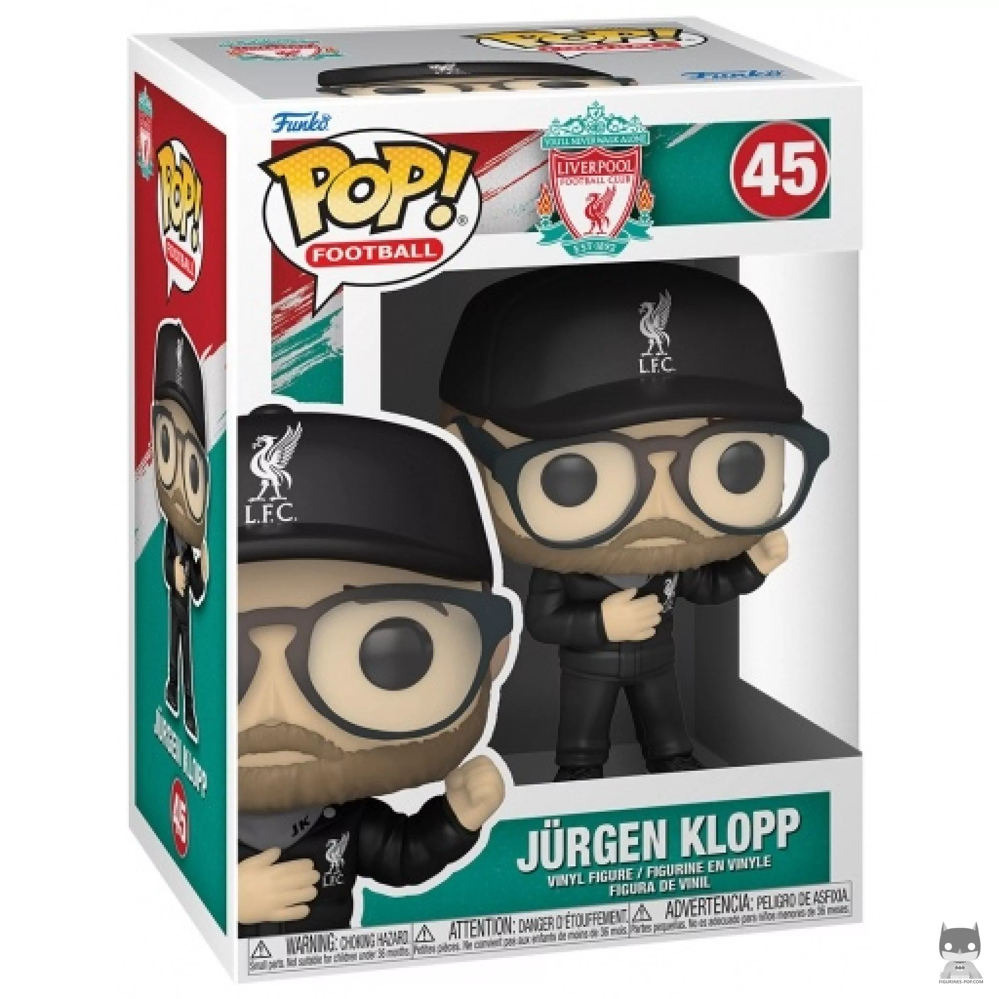 Coach Jurgen Klopp (Liverpool) Funko Pop! figure in its box