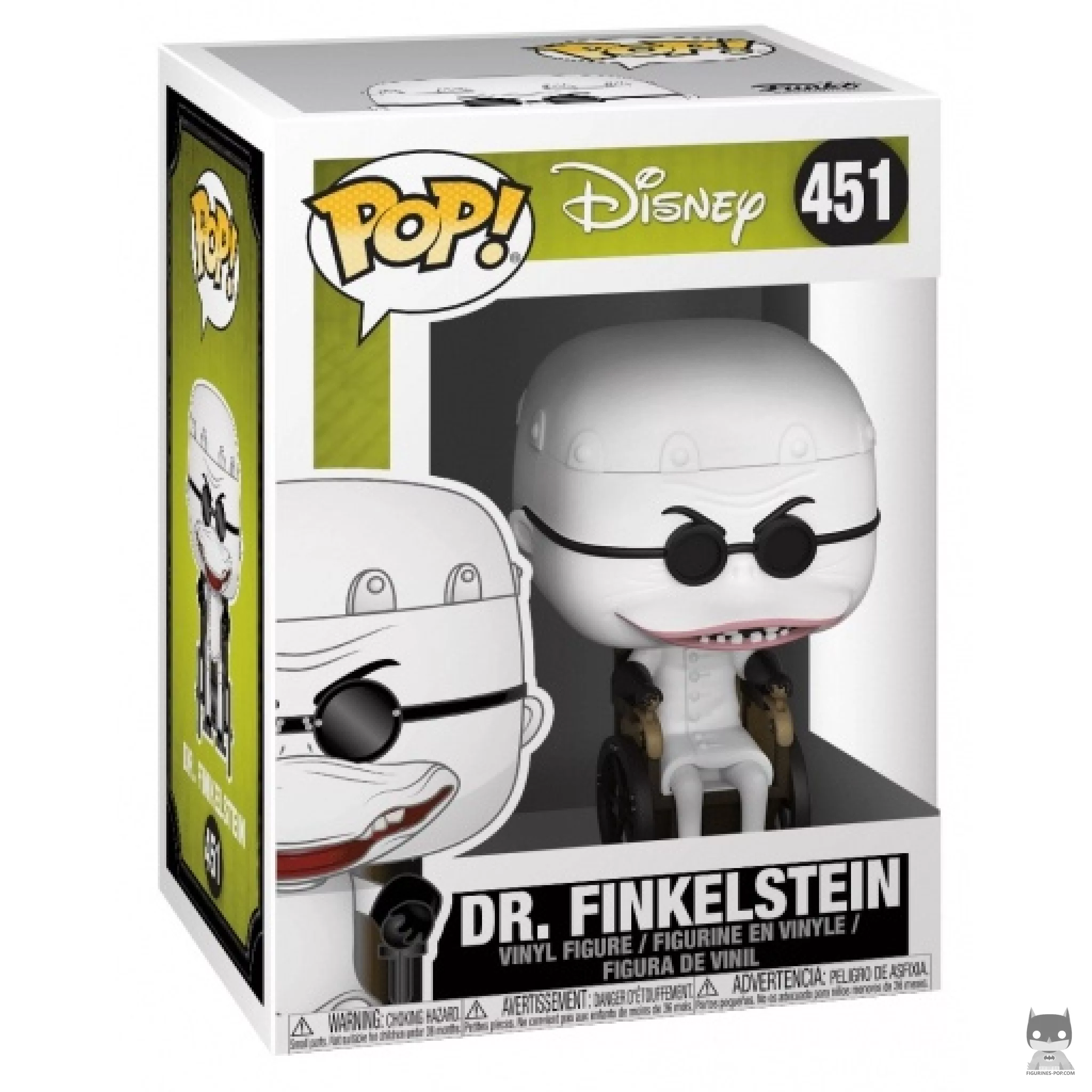 Dr. Finkelstein Funko Pop! figure in its box
