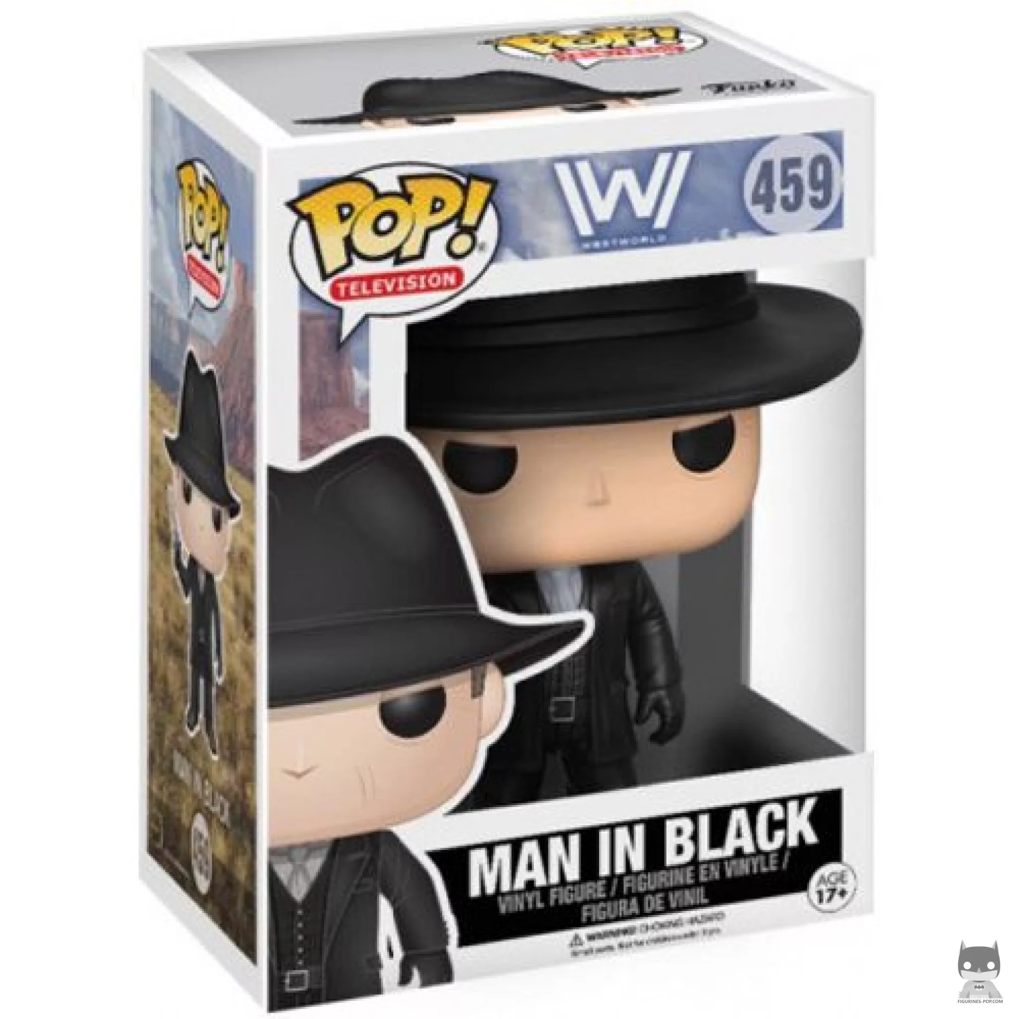 The Man In Black Funko Pop! figure in its box