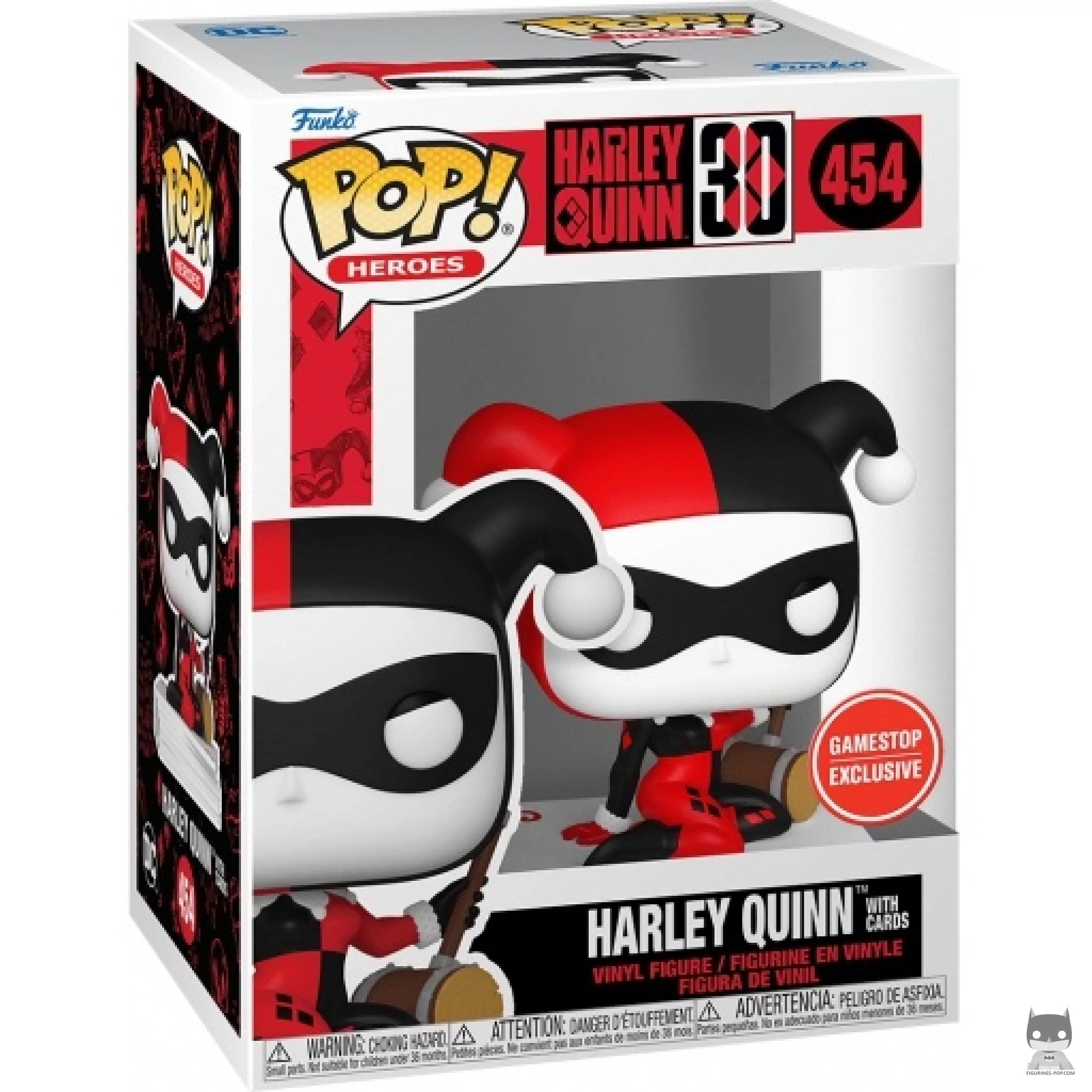 Harley Quinn with Cards Funko Pop! figure in its box