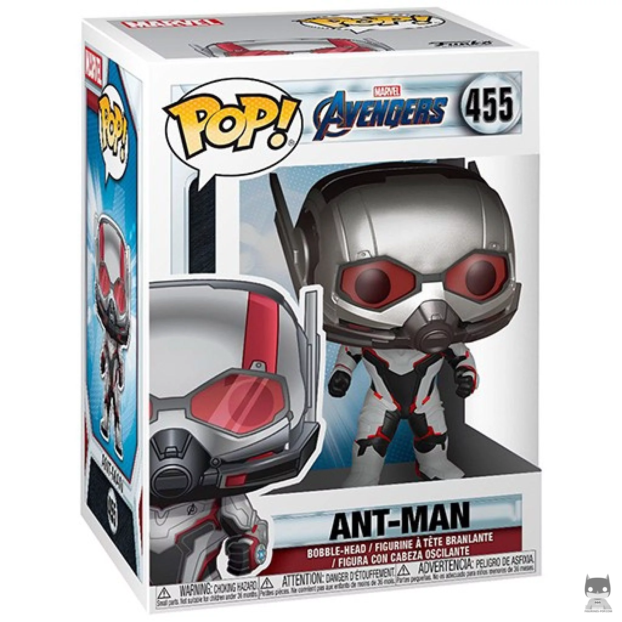 Ant-Man Funko Pop! figure in its box